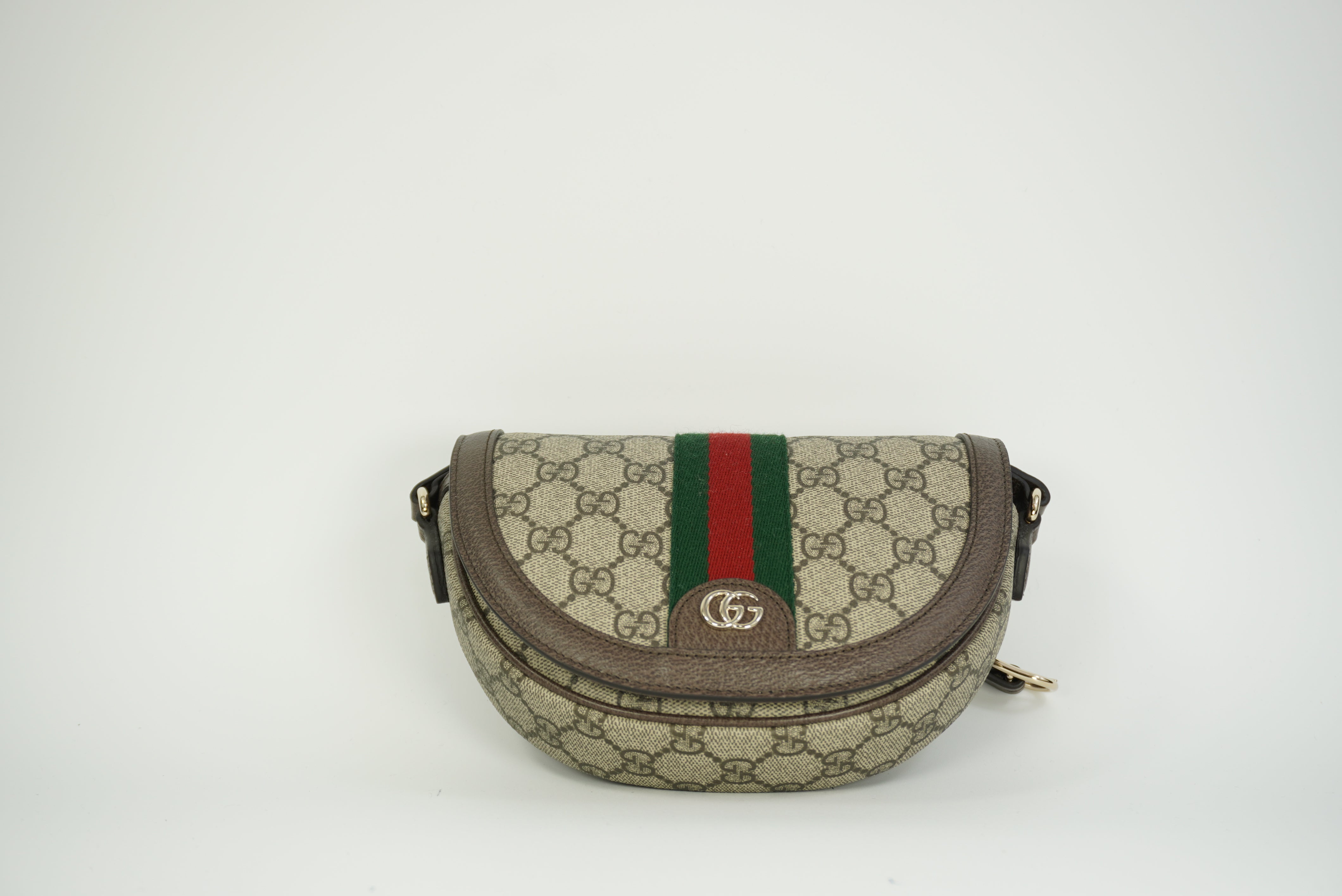 GUCCI GG Ophidia Curved Flap shoulder bag monogram texture New Season