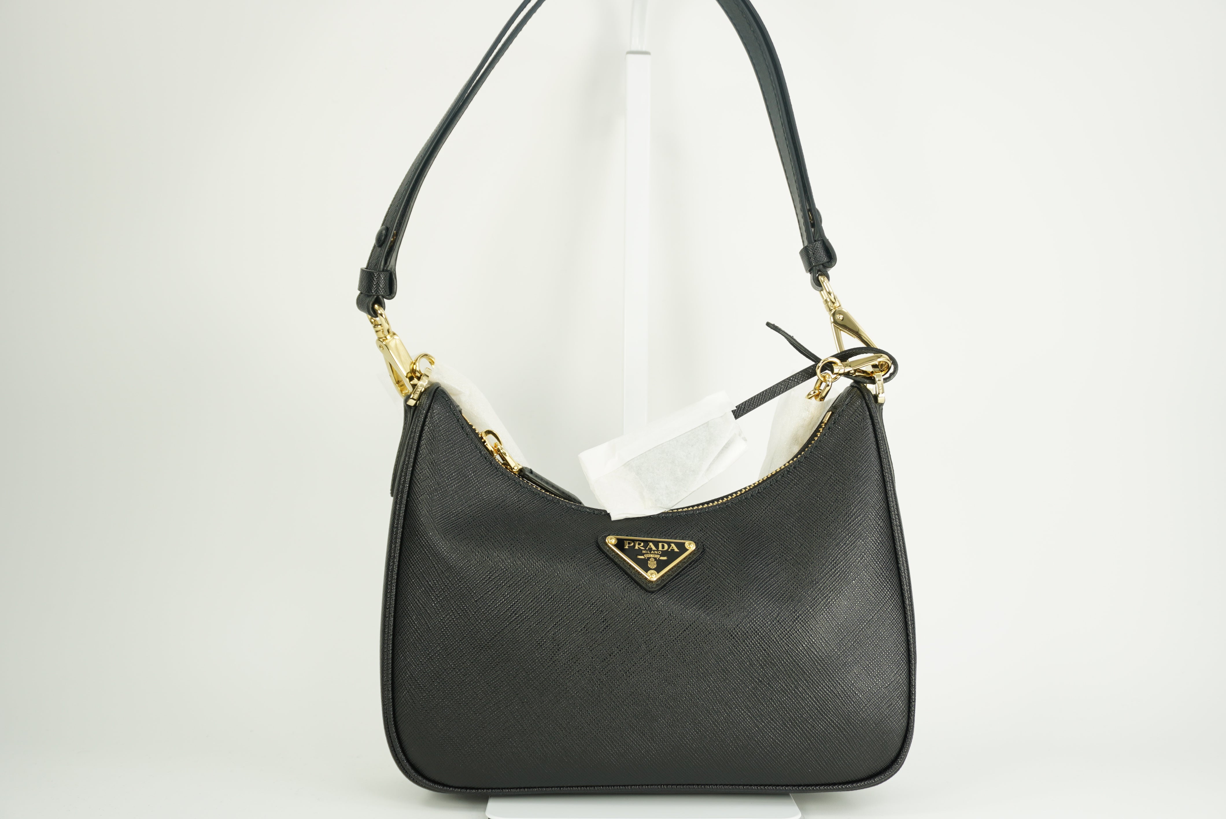 Prada Re-Edition mini Saffiano LUX leather bag