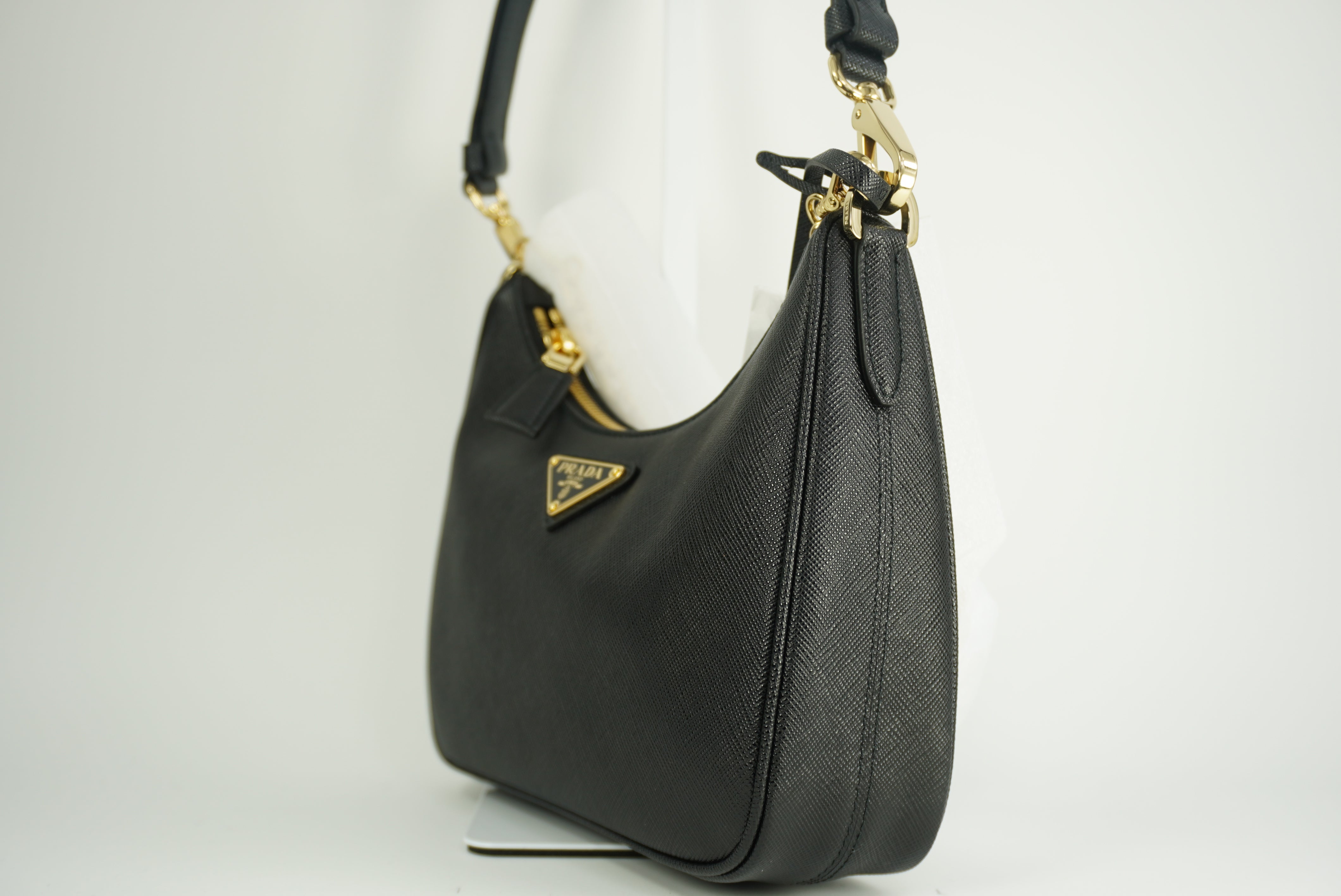 Prada Re-Edition mini Saffiano LUX leather bag