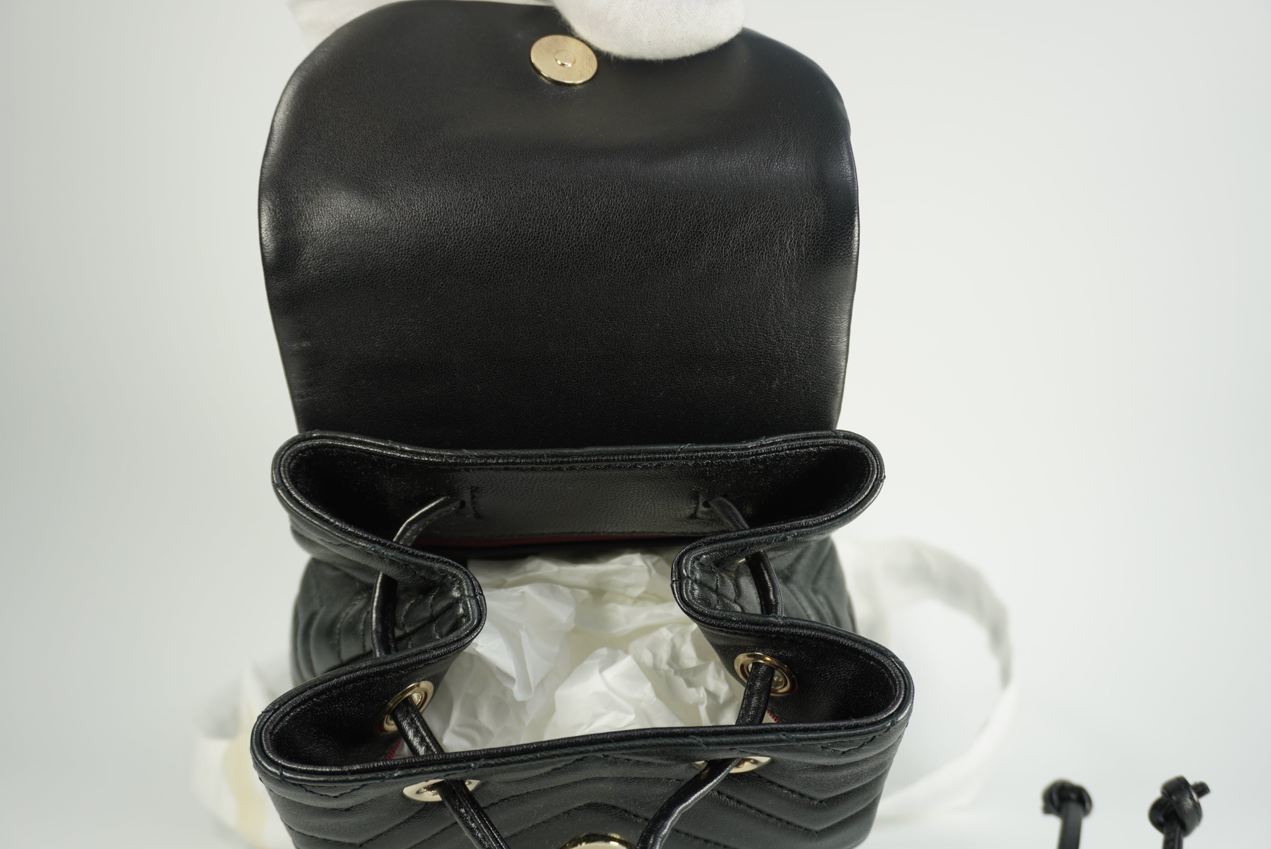 GUCCI mini GG Marmont quilted backpack