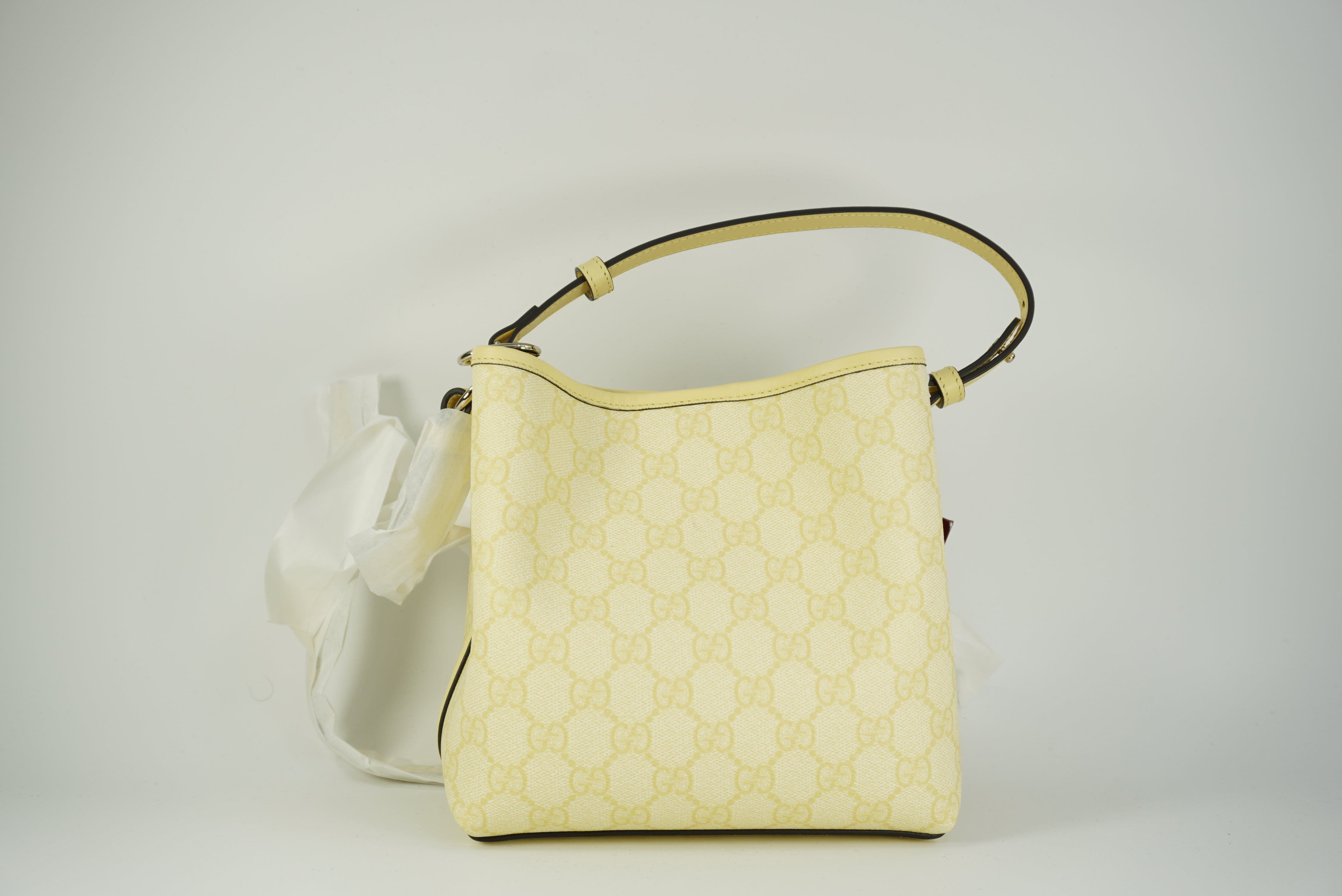GUCCI GG Emblem Coated cotton bag GG Monogram