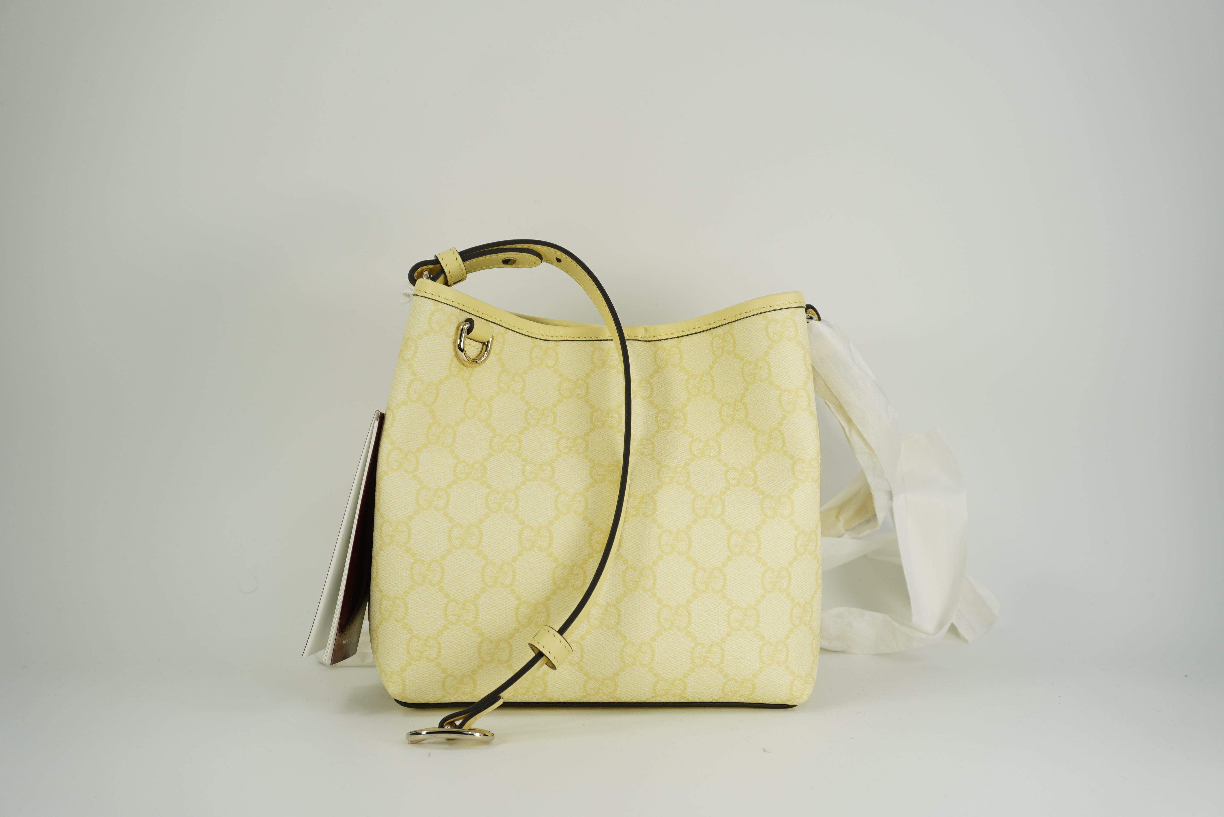 GUCCI GG Emblem Coated cotton bag GG Monogram
