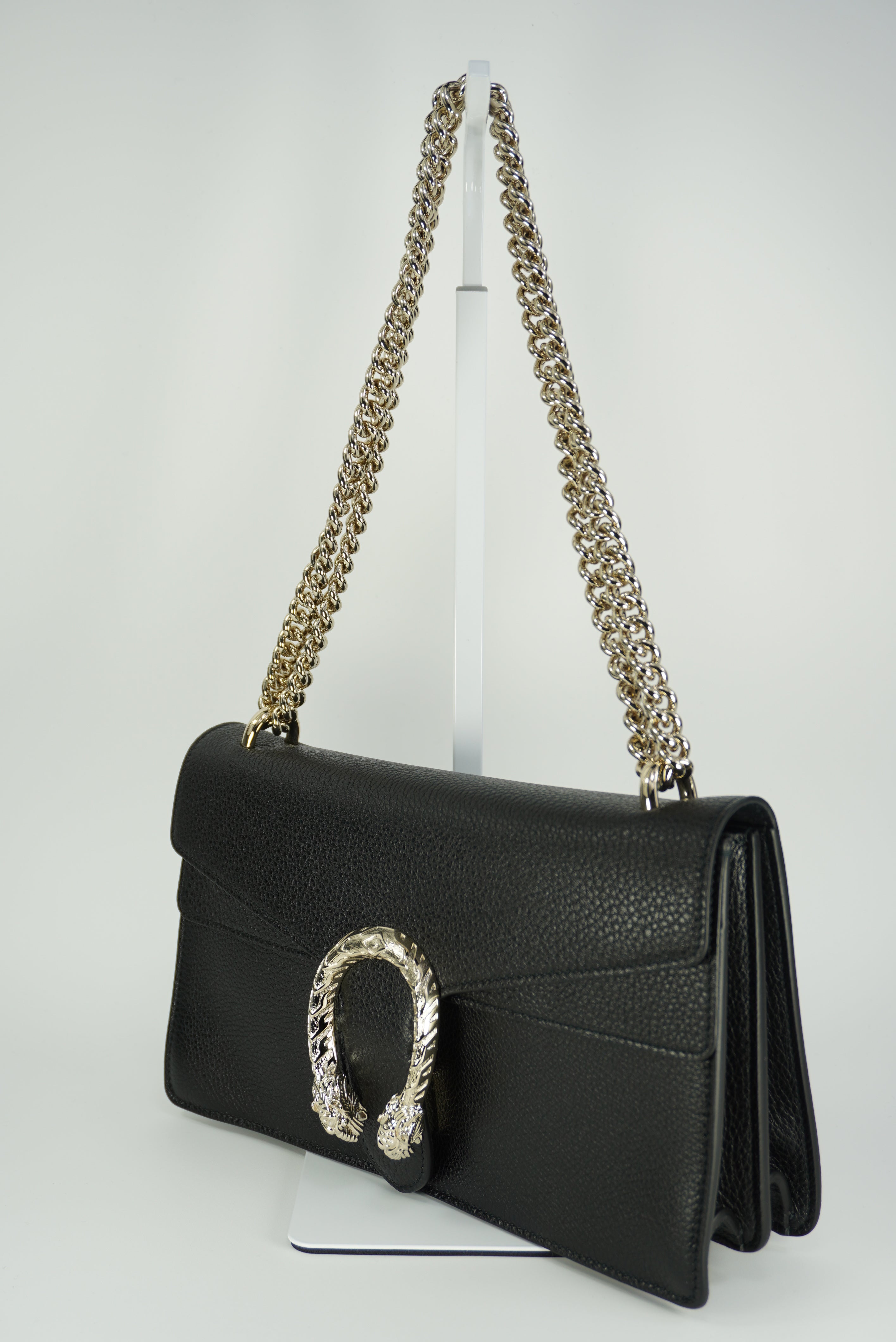 GUCCI BLACK SHOULDER BAG DIONYSUS MEDIUM