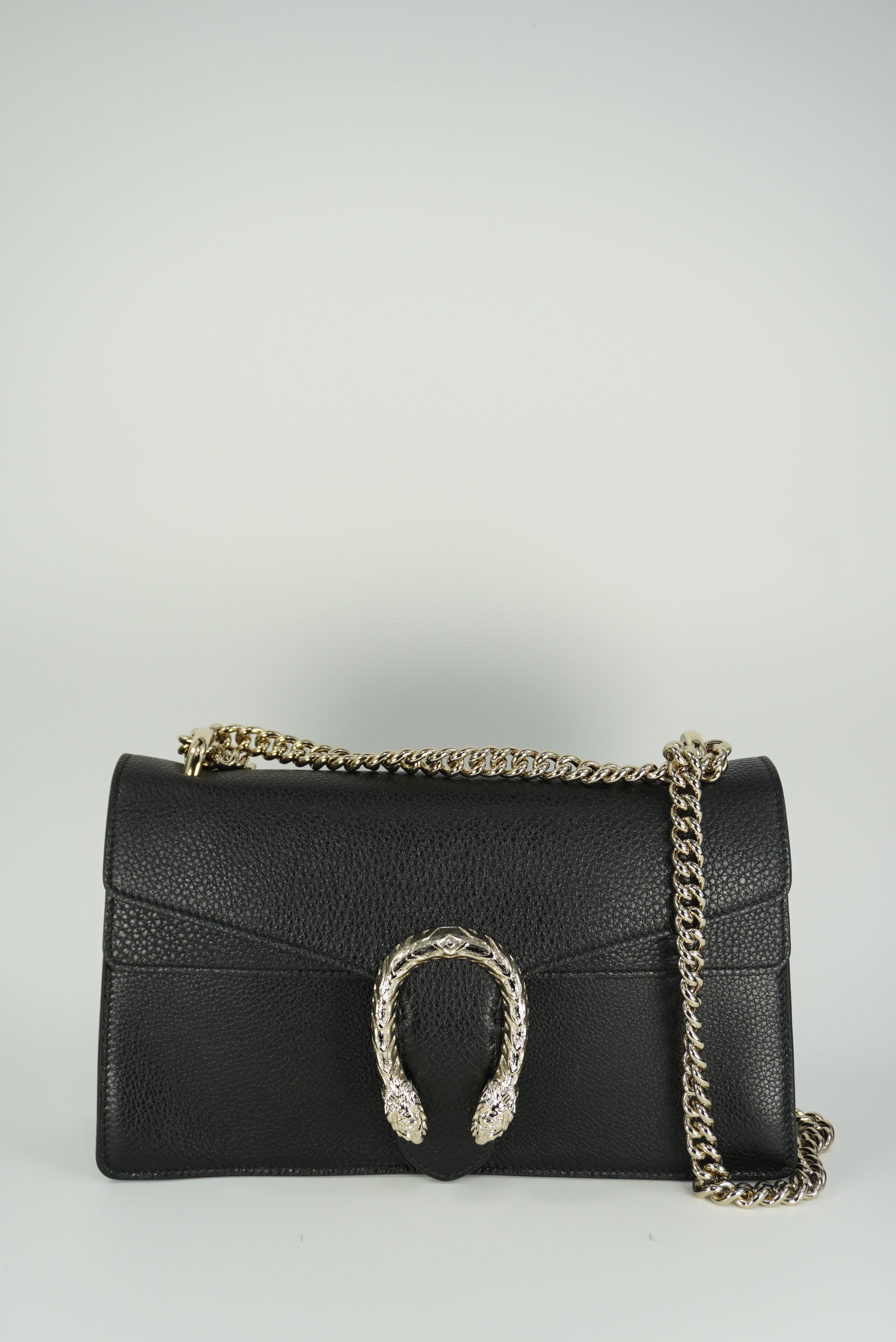 GUCCI BLACK SHOULDER BAG DIONYSUS MEDIUM