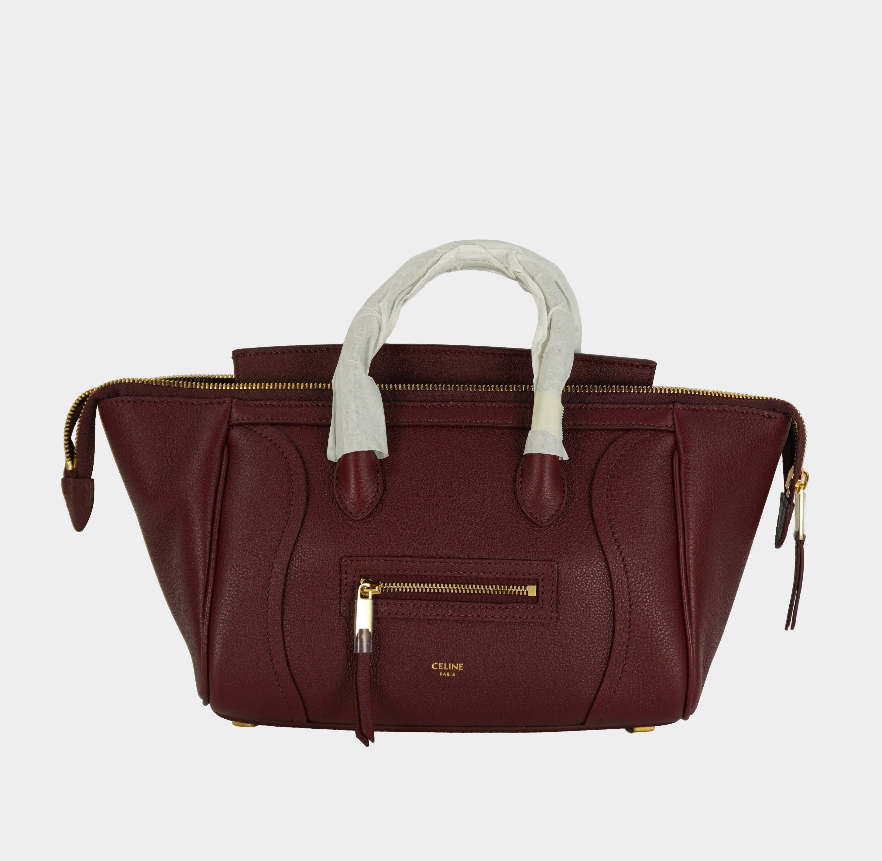 CELINE little Luggage in Grained calfskin