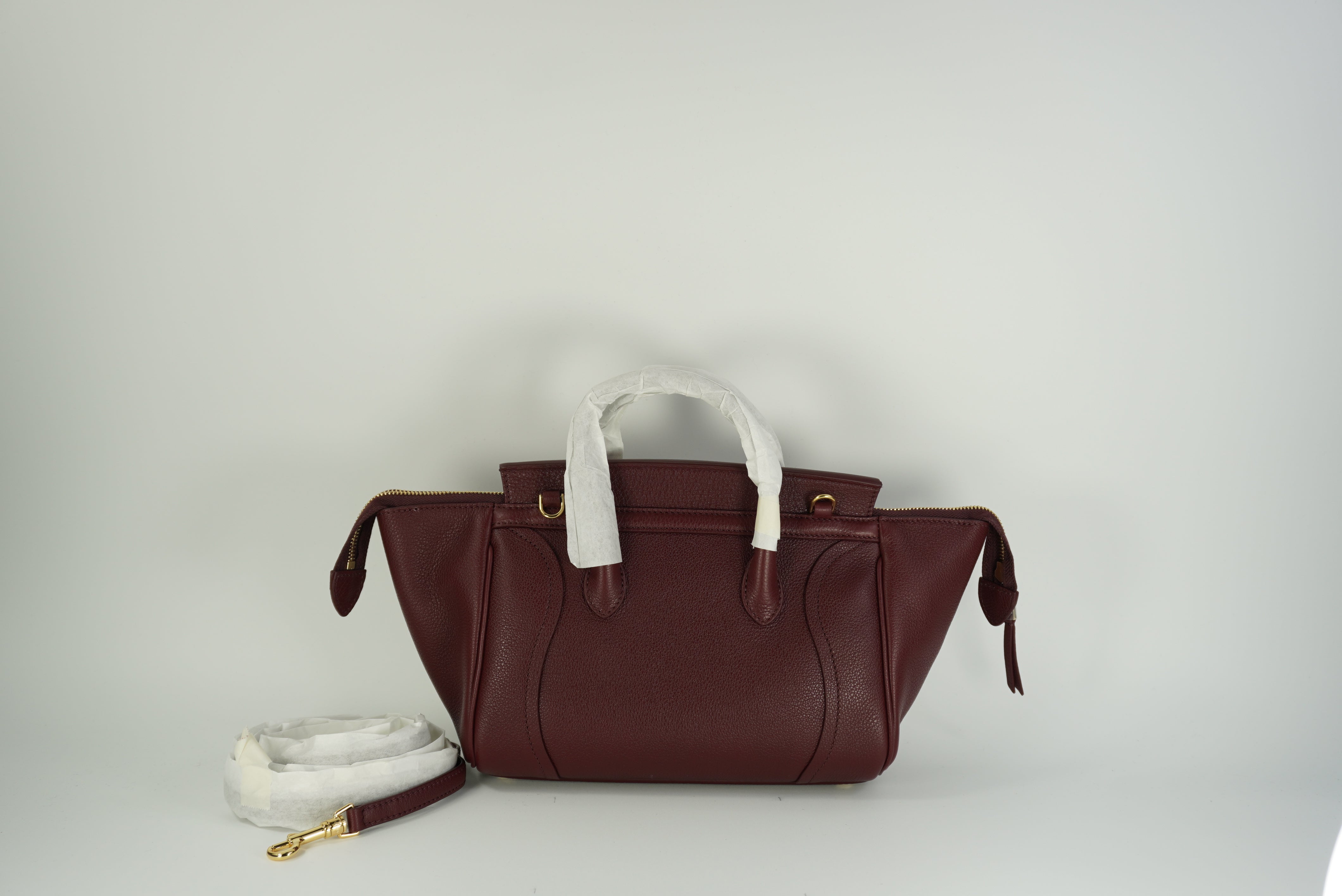 CELINE little Luggage in Grained calfskin