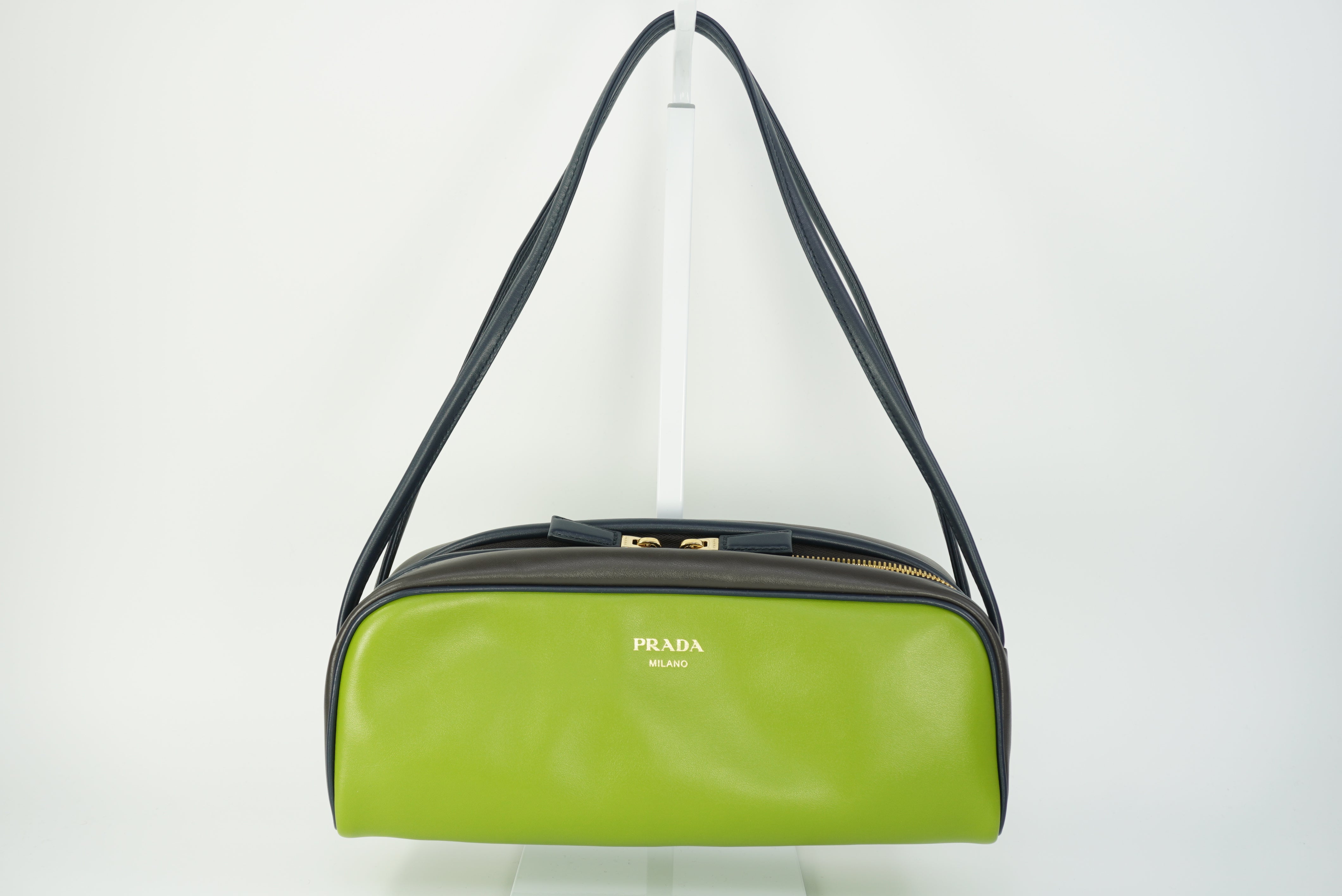 PRADA Swing smooth leather shoulder bag