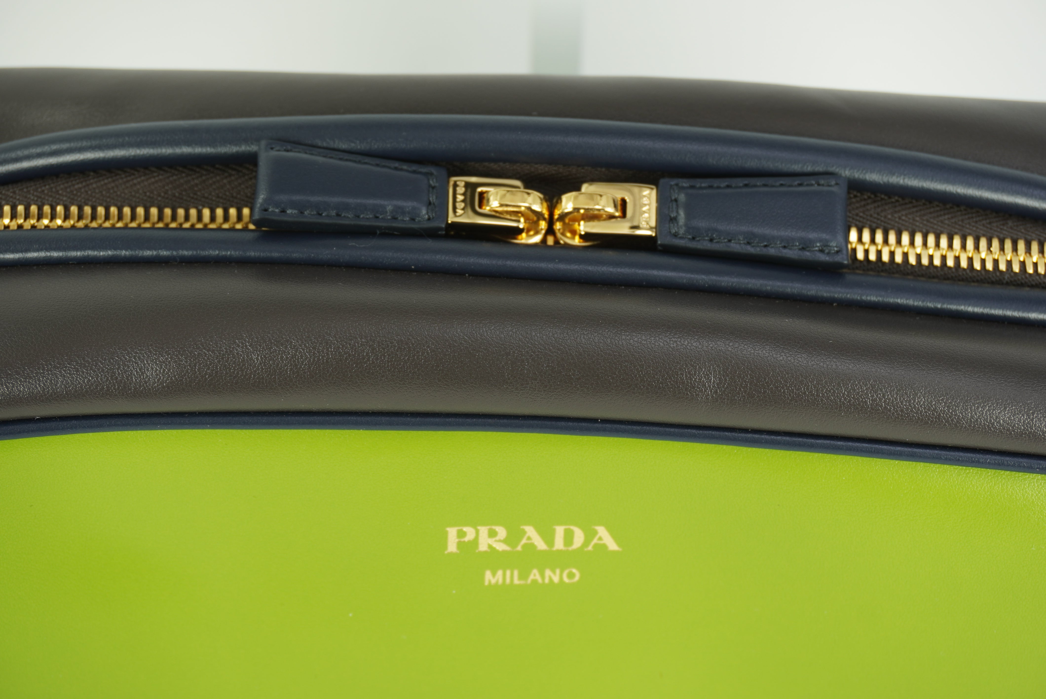 PRADA Swing smooth leather shoulder bag