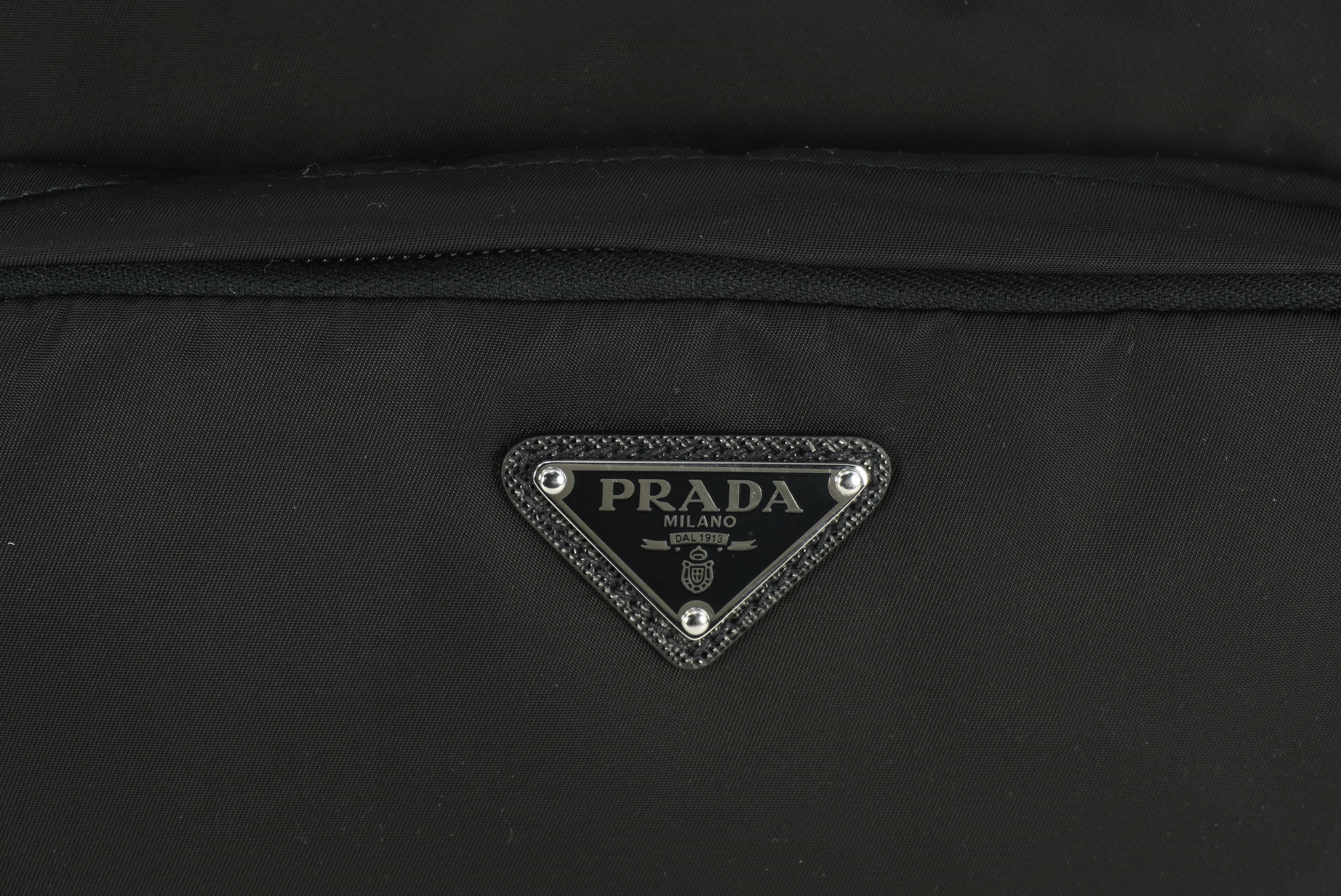 PRADA Medium Re-Nylon and Saffiano leather shoulder bag New Season Men's