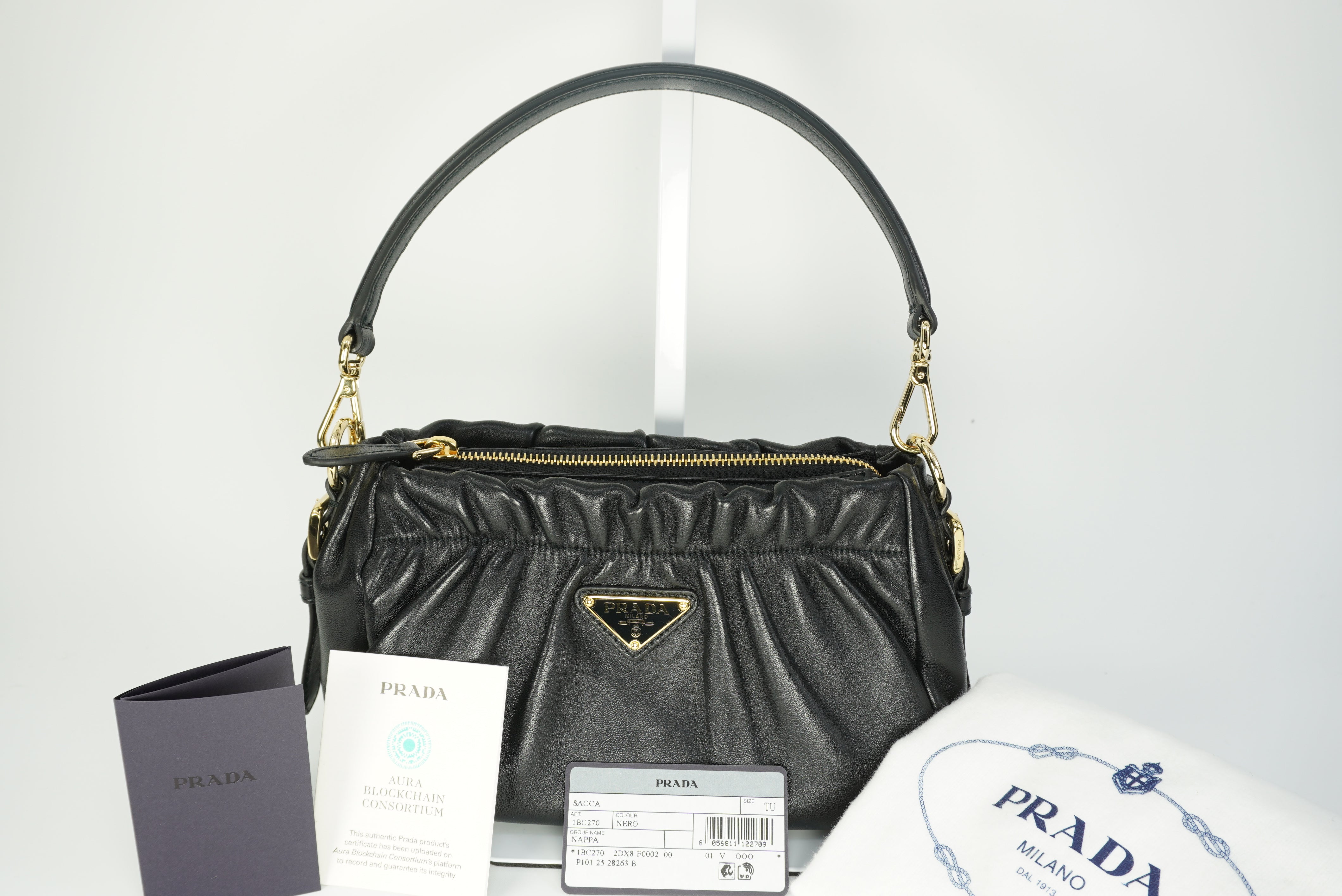 PRADA Prada Triangle-Logo Shoulder Bag