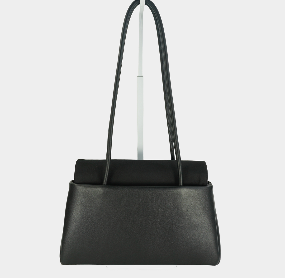 Prada Passage medium leather bag with Re-Nylon flap