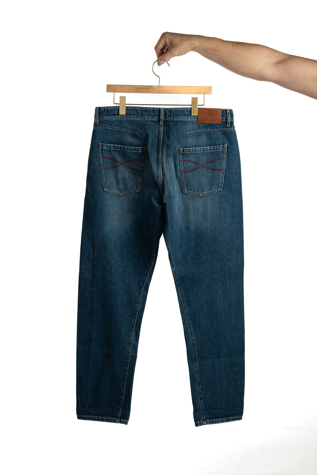 BRUNELLO CUCINELLI HOMBRE Vaqueros rectos