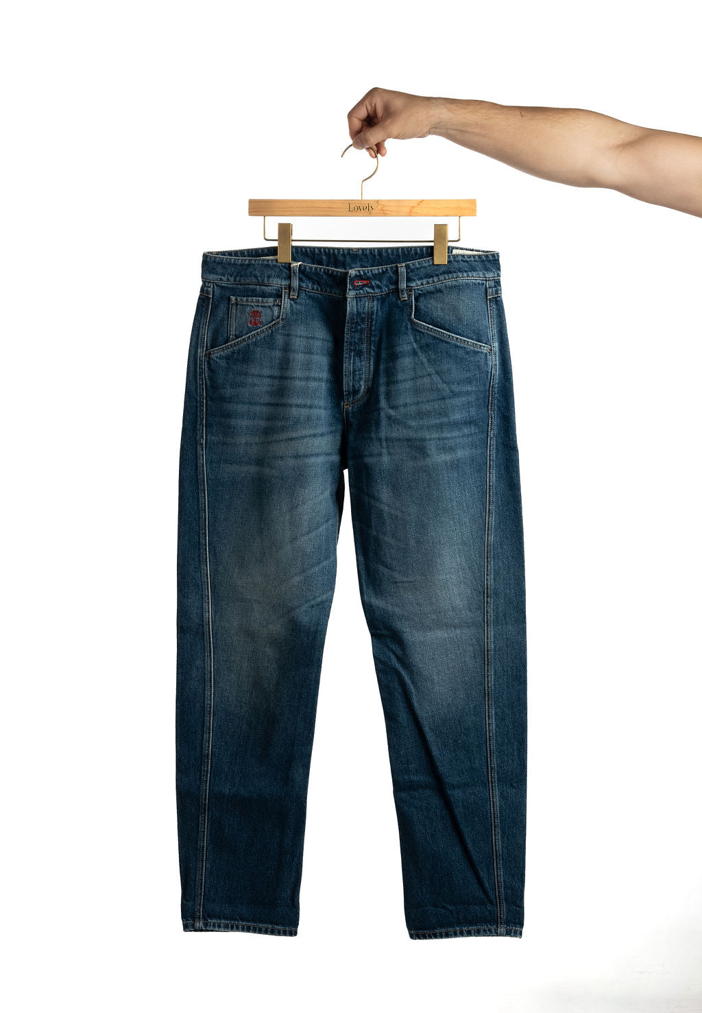 BRUNELLO CUCINELLI HOMBRE Vaqueros rectos