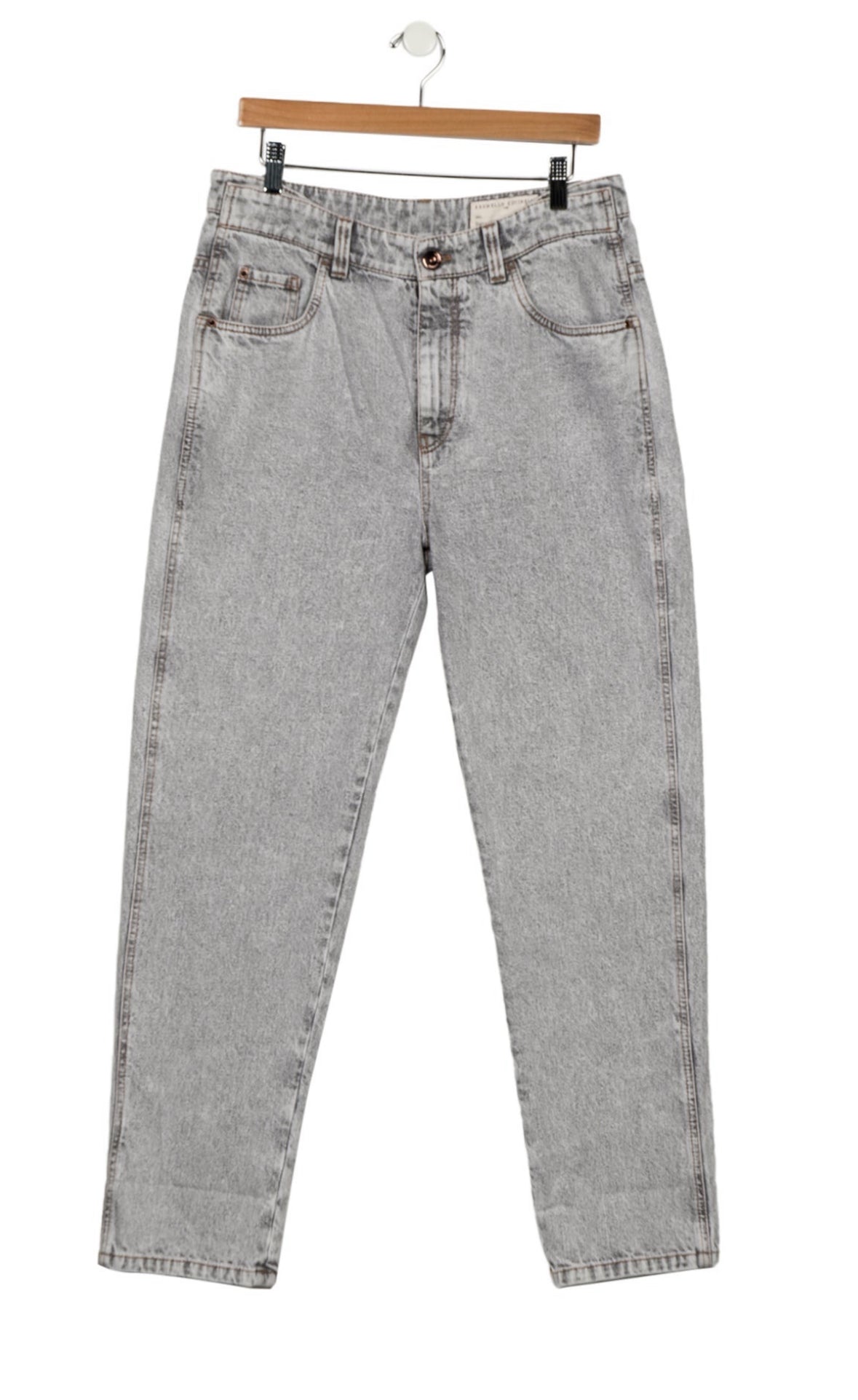 BRUNELLO CUCINELLI MUJER Vaqueros Gris Claro