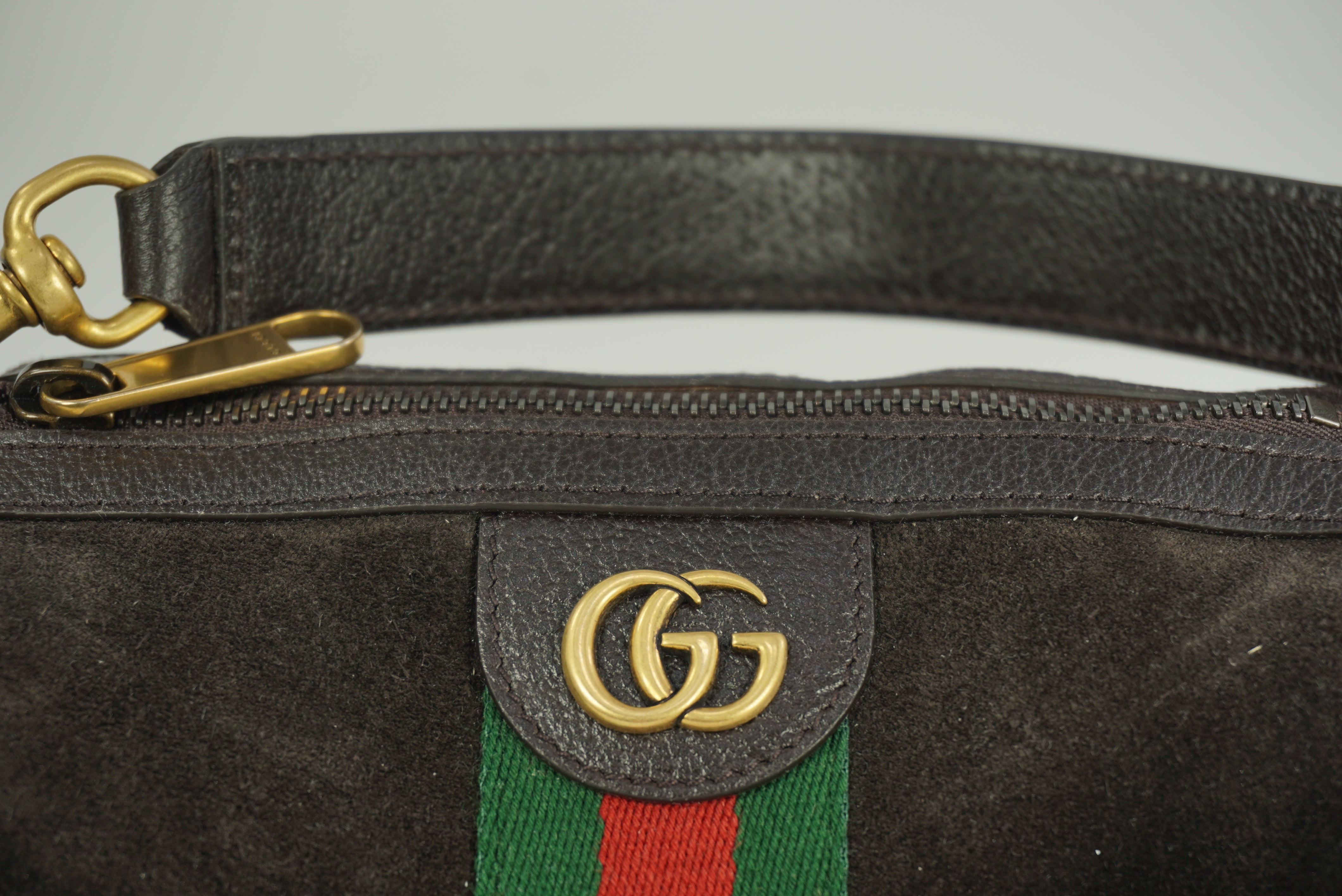 GUCCI GG Ophidia leather shoulder bag New