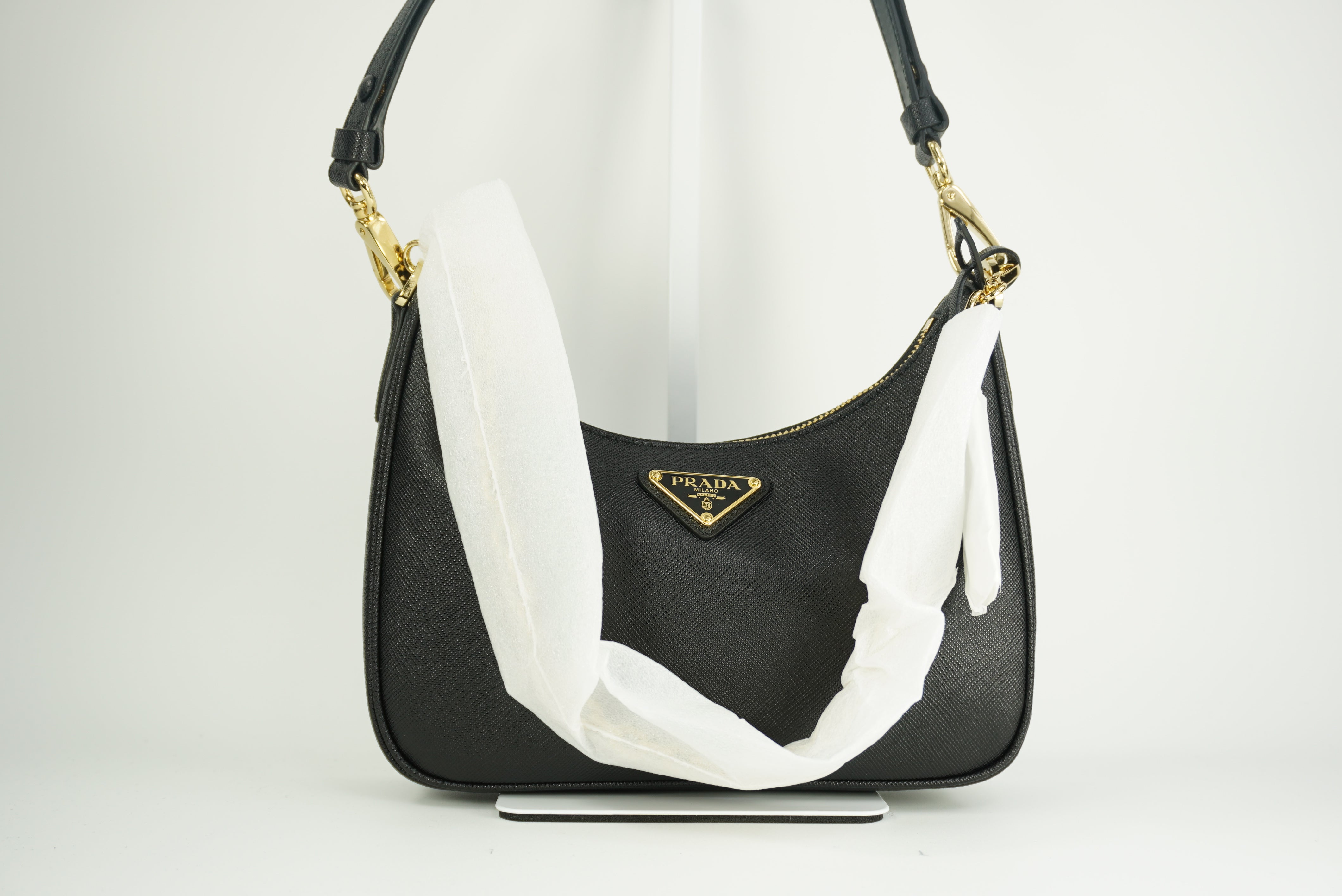 Prada Re-Edition mini Saffiano LUX leather bag