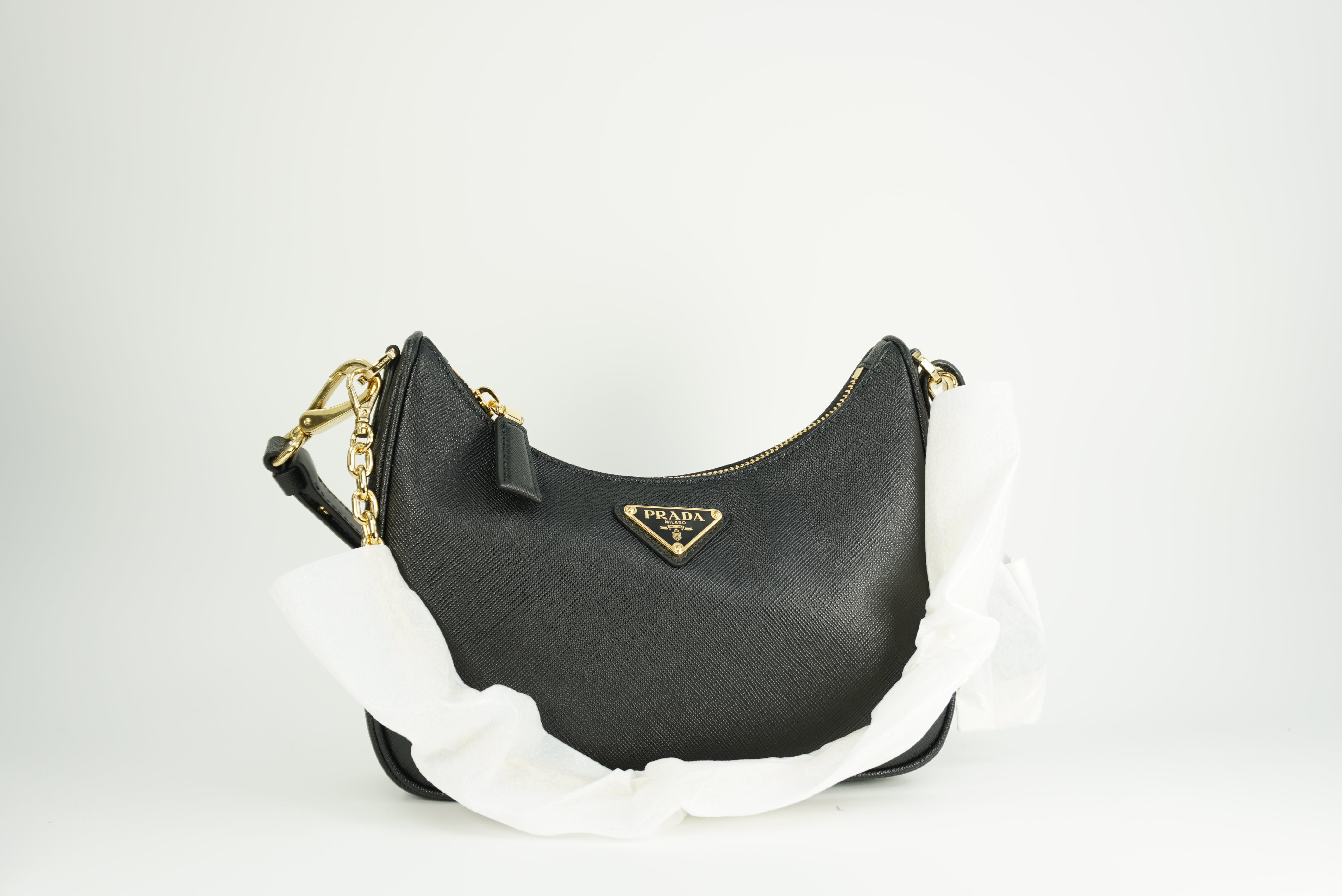 Prada Re-Edition mini Saffiano LUX leather bag
