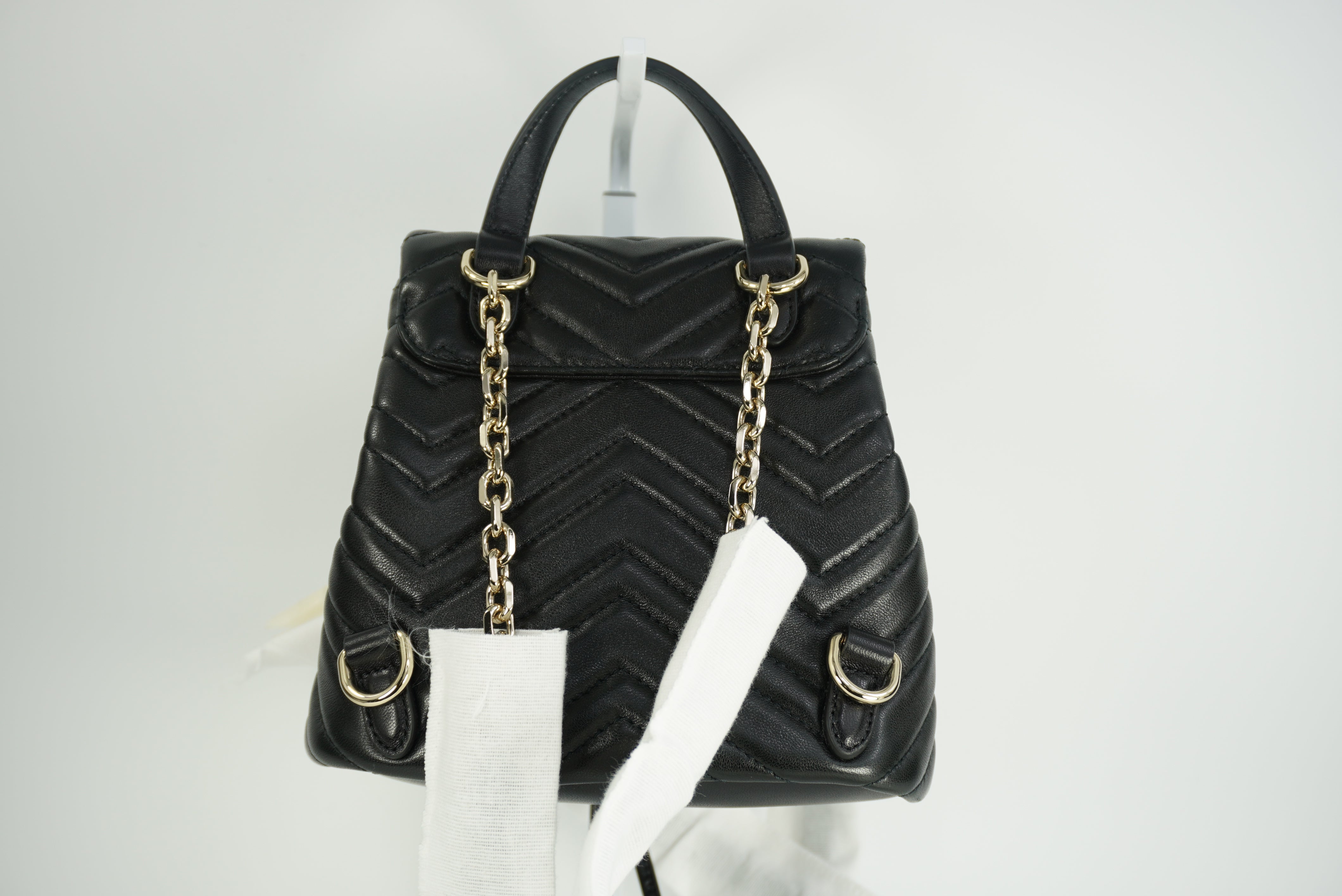 GUCCI mini GG Marmont quilted backpack