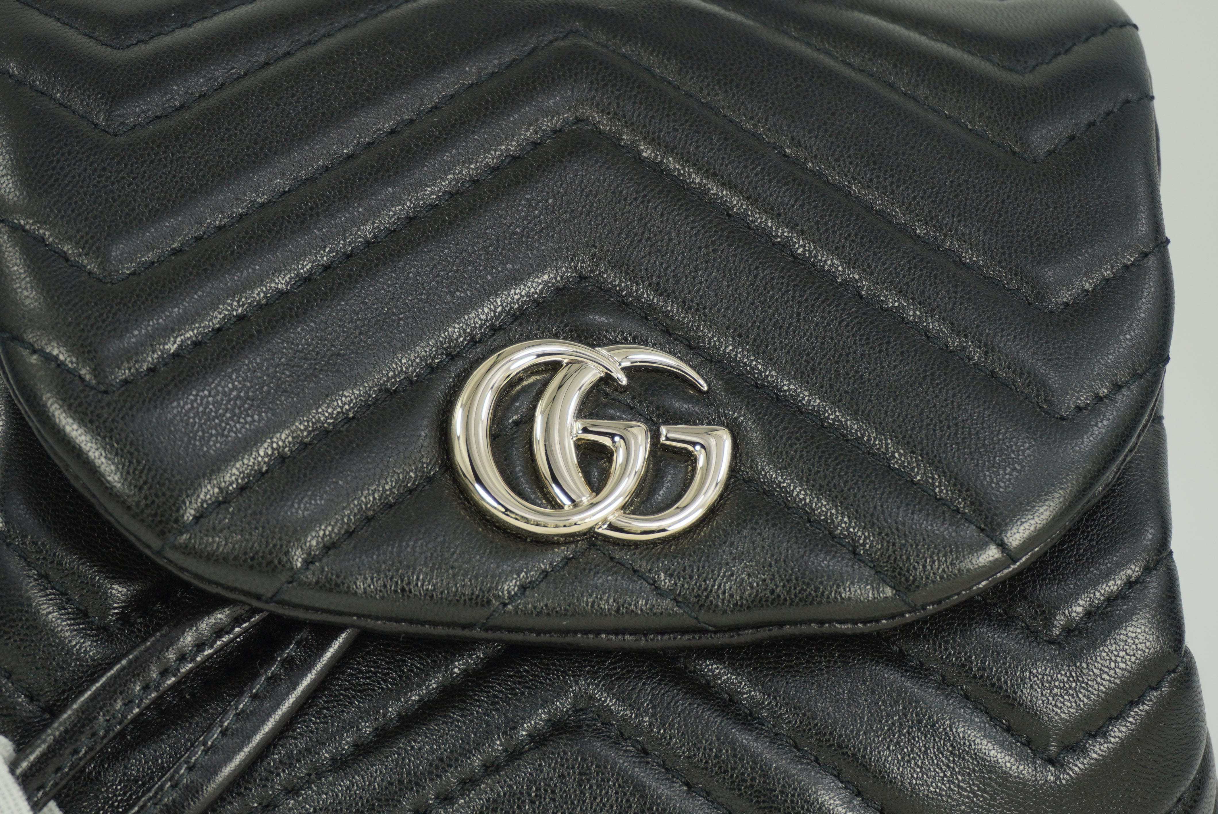 GUCCI mini GG Marmont quilted backpack