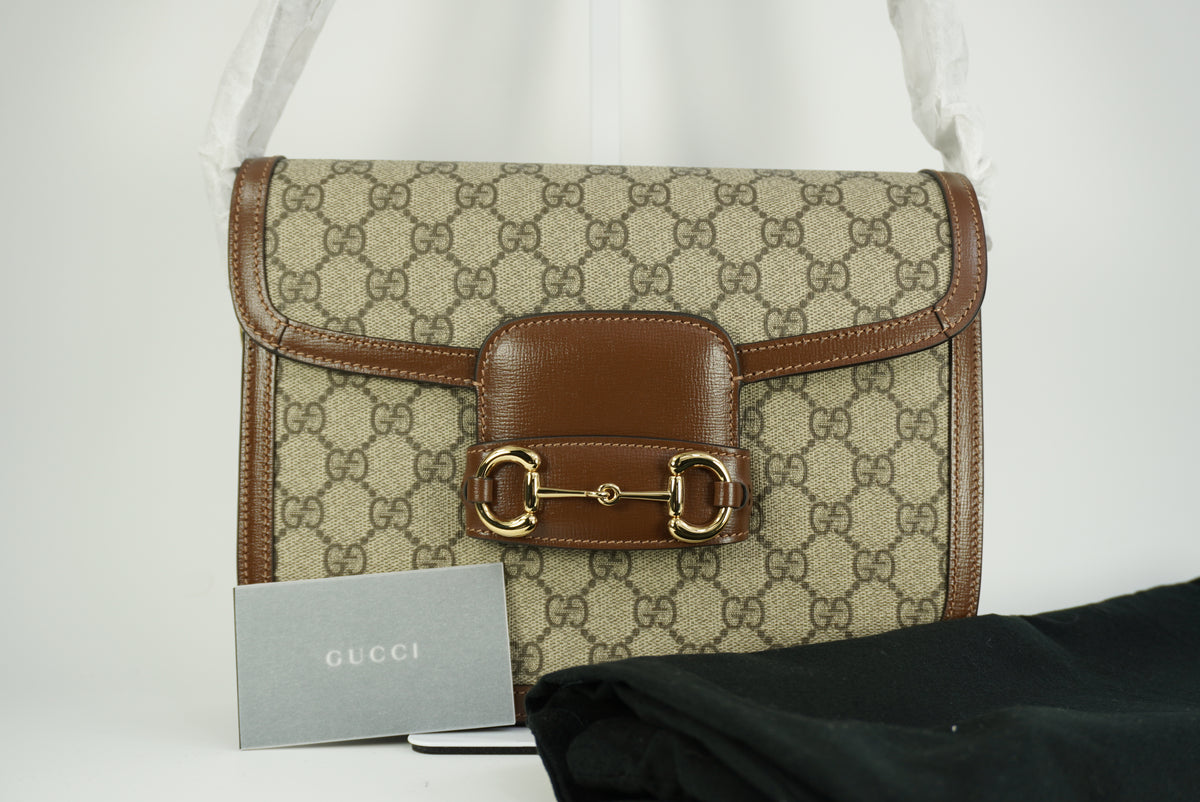 GUCCI Horsebit 1955 medium shoulder bag New Season