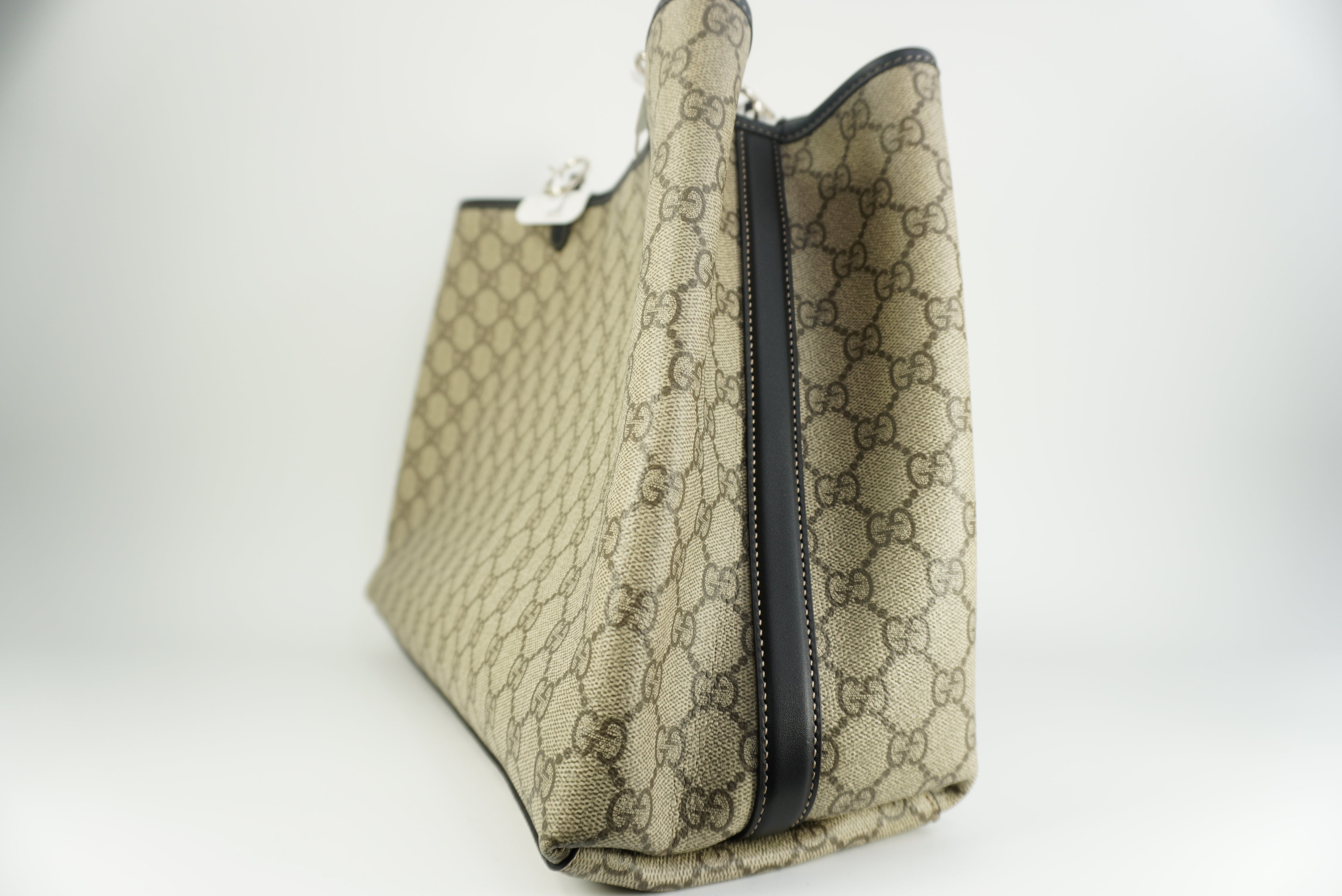 GUCCI GG Emblem large tote bag shopper