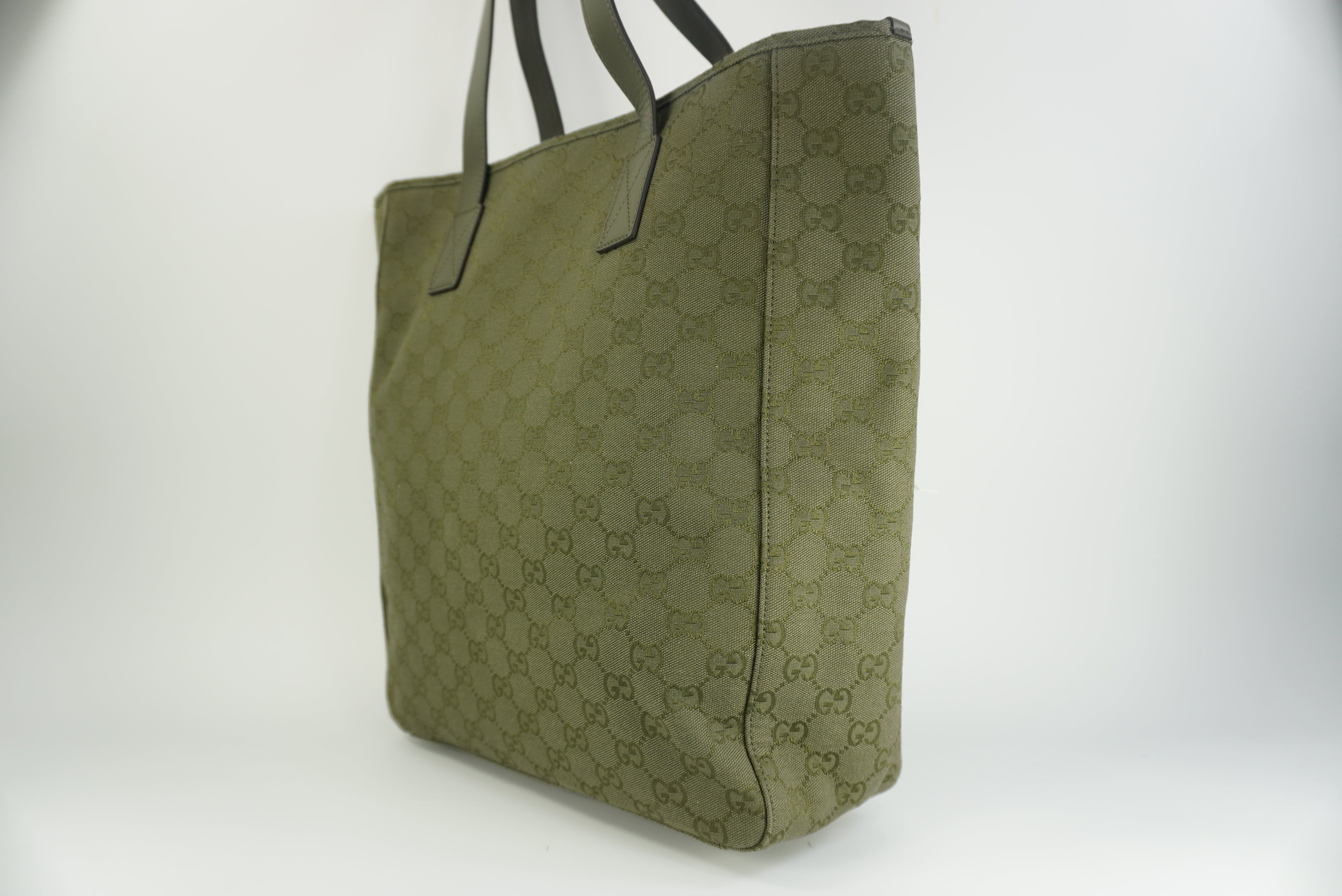 GUCCI Green Shopper-Type tote bag