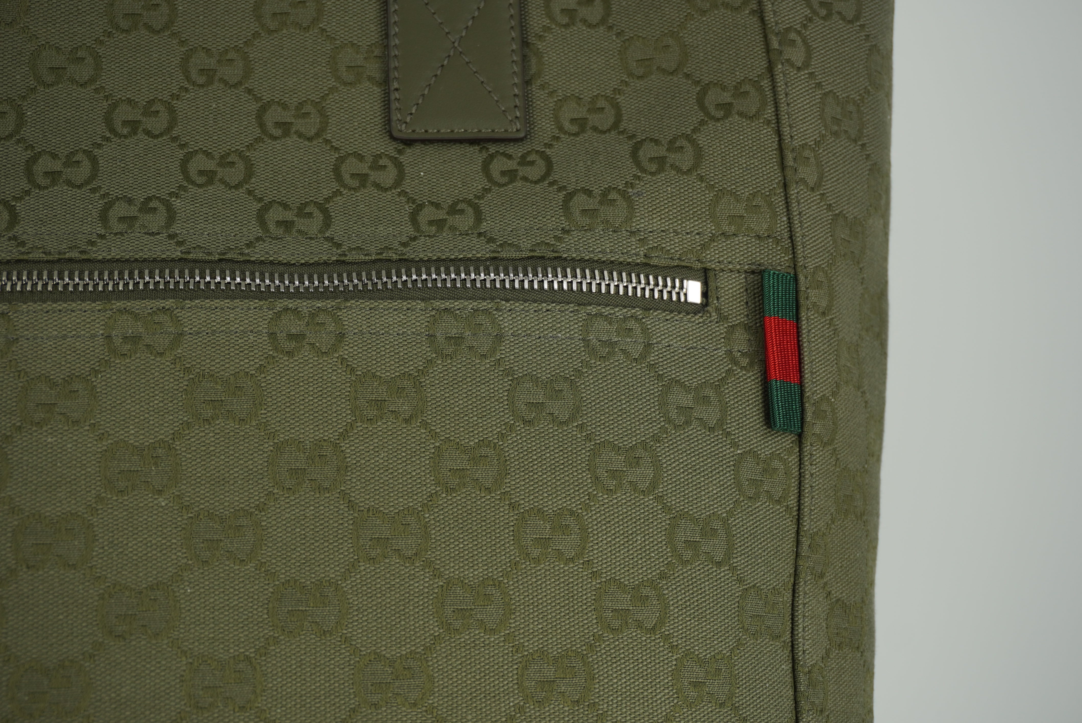 GUCCI Green Shopper-Type tote bag