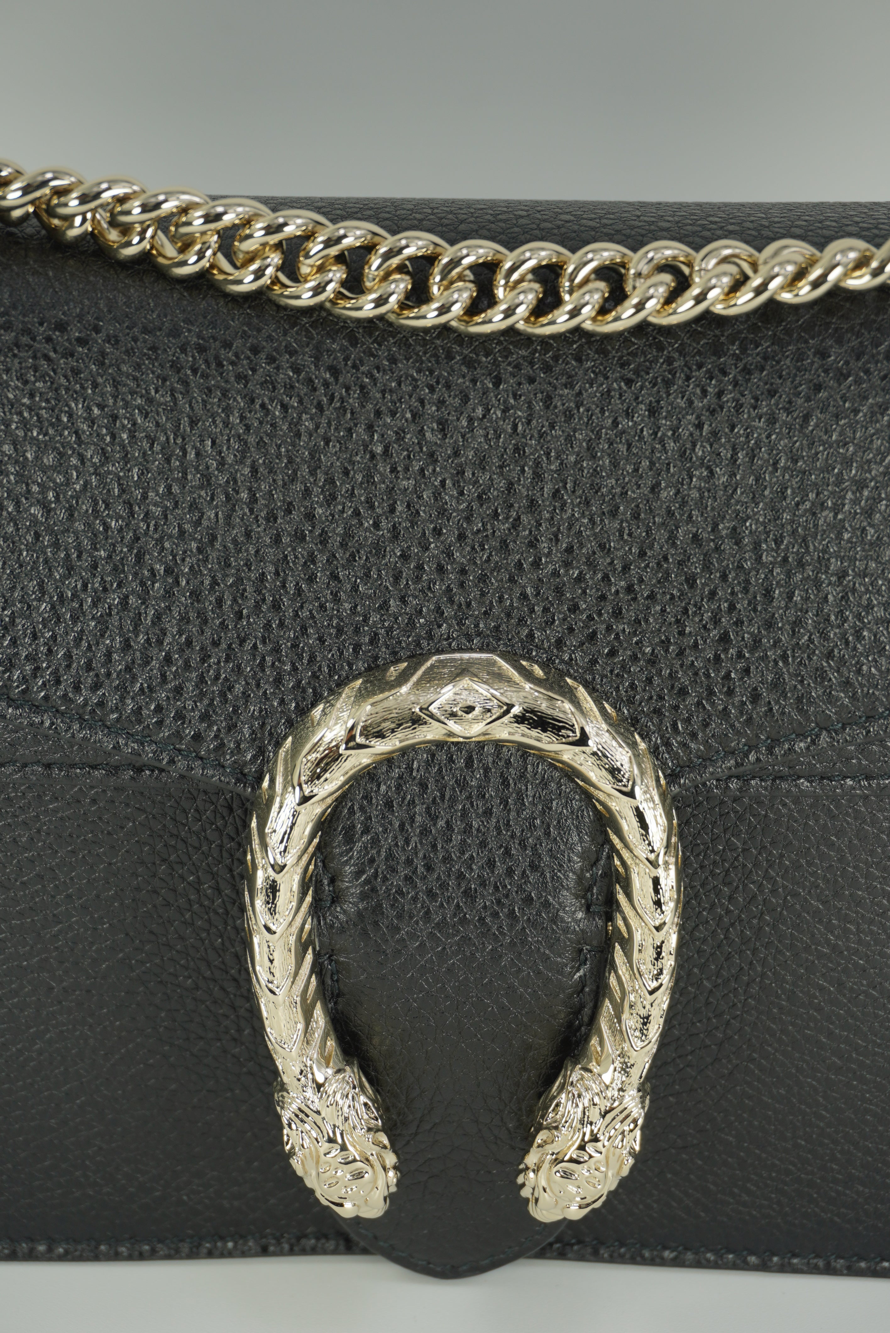 GUCCI BLACK SHOULDER BAG DIONYSUS MEDIUM