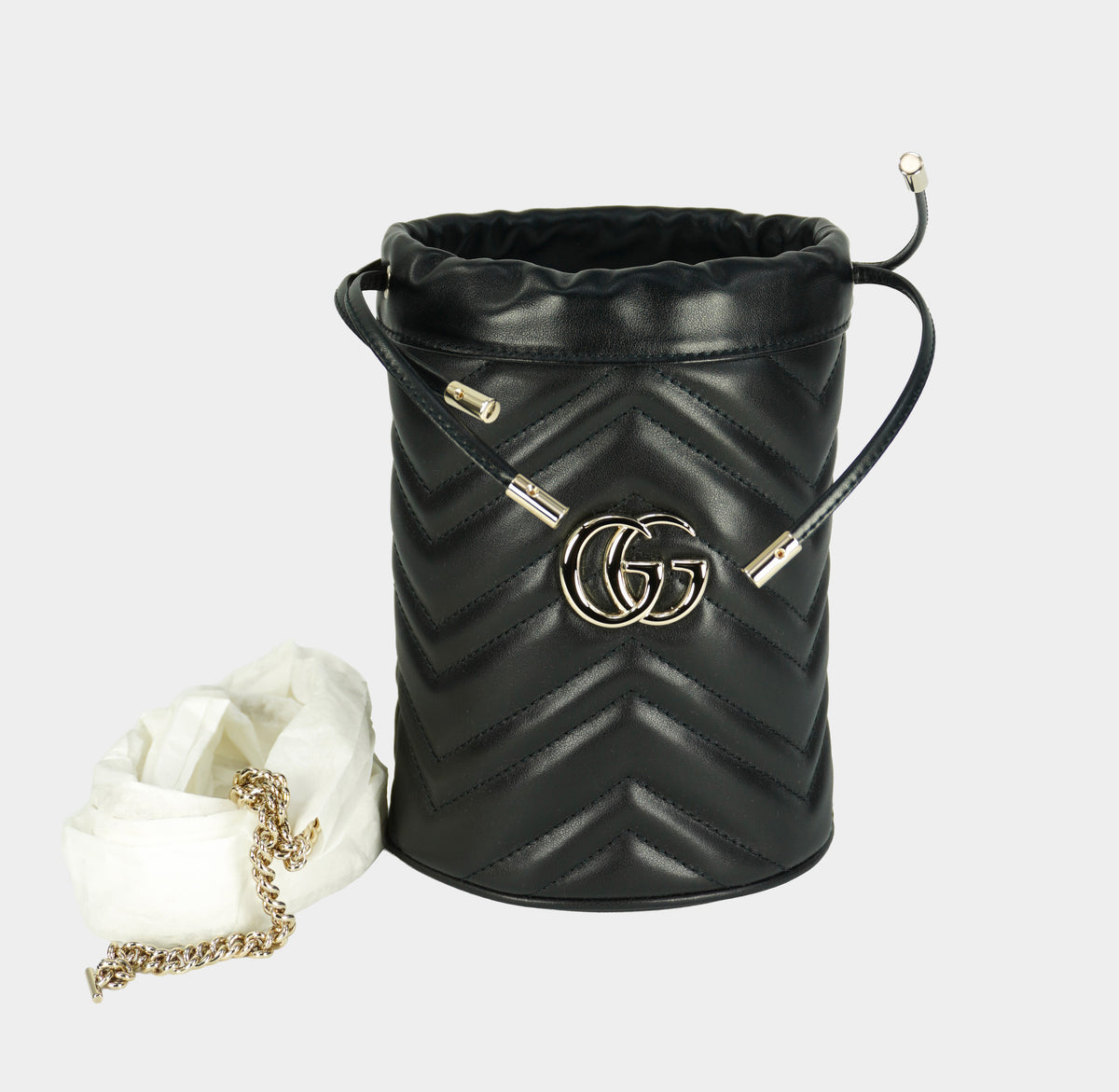GUCCI GG Marmont bucket small bag