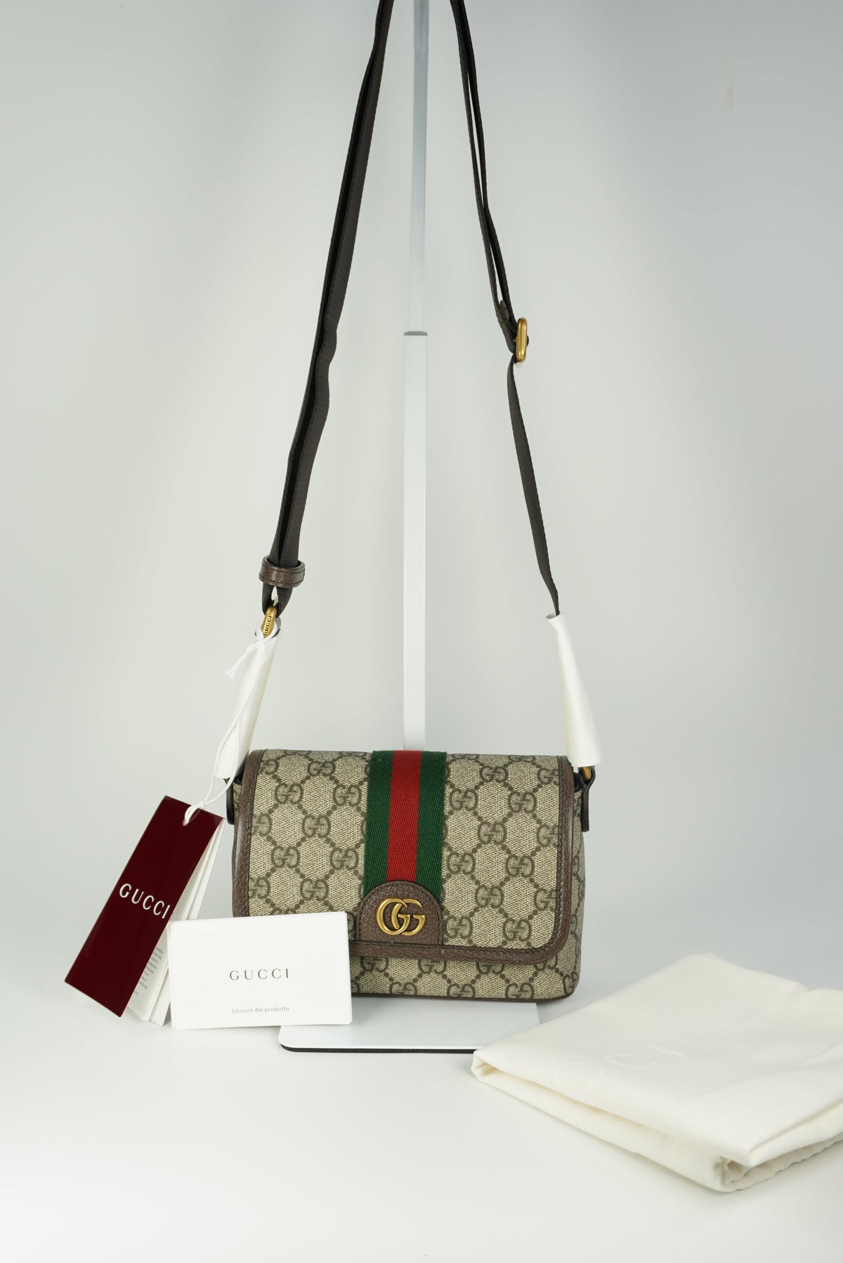 GUCCI GG Supreme Ophidia mini shoulder bag New Season