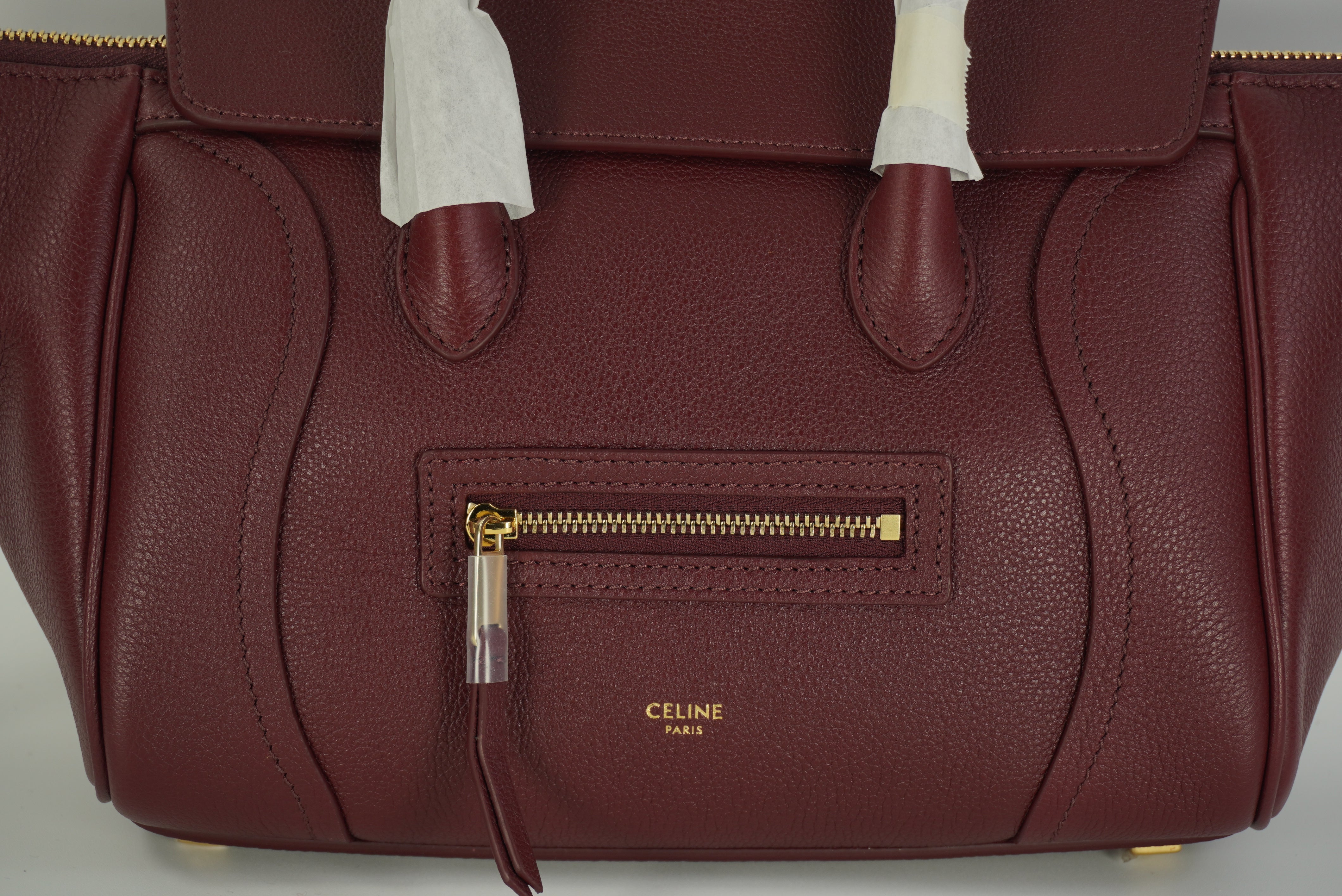 CELINE little Luggage in Grained calfskin