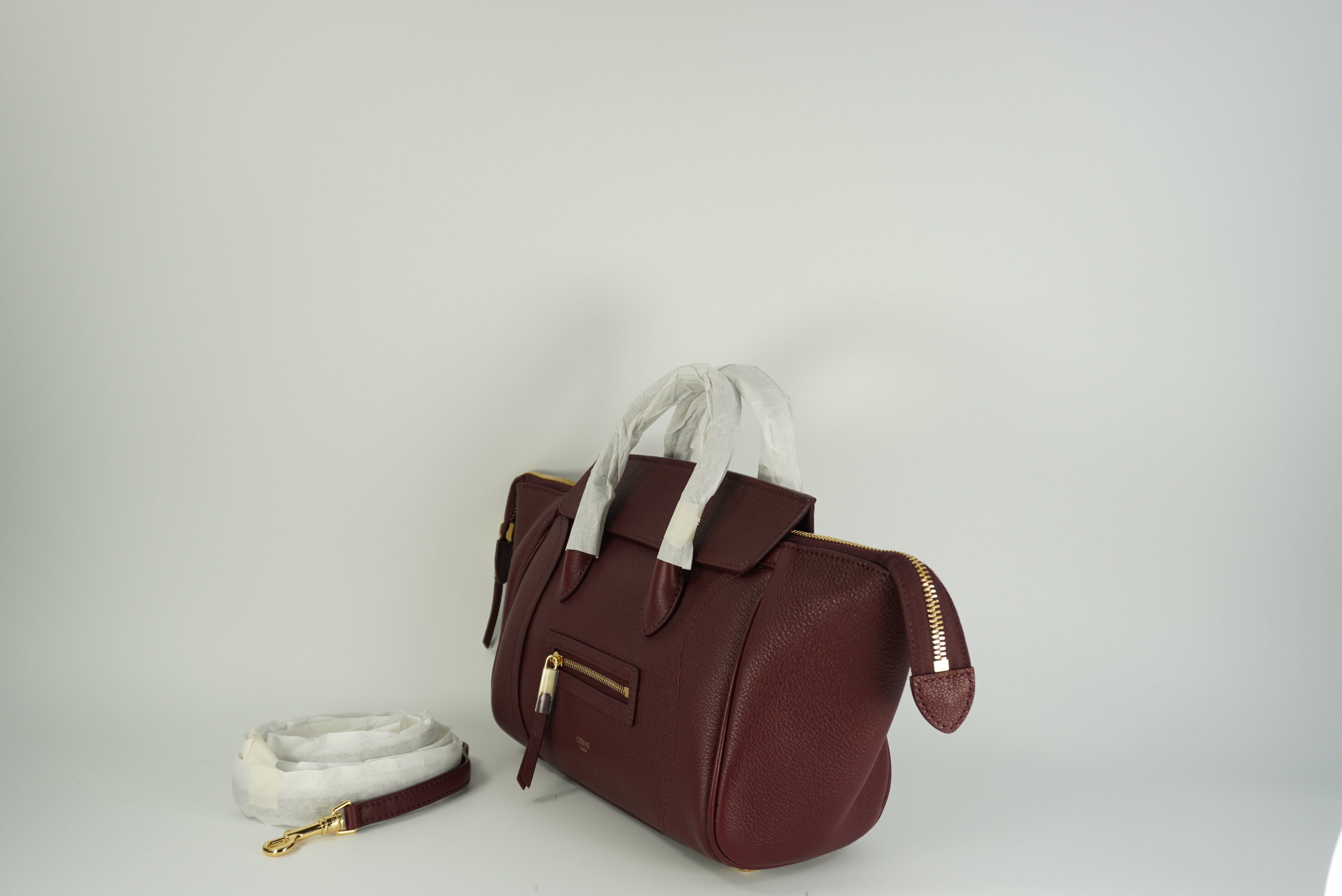 CELINE little Luggage in Grained calfskin