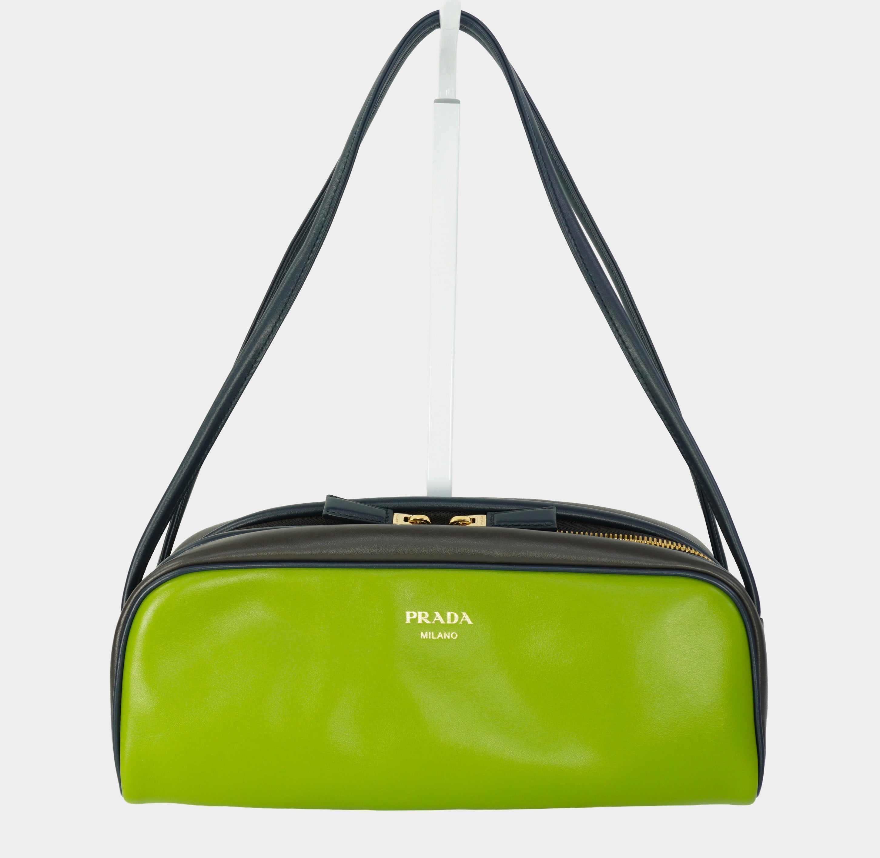 PRADA Swing smooth leather shoulder bag
