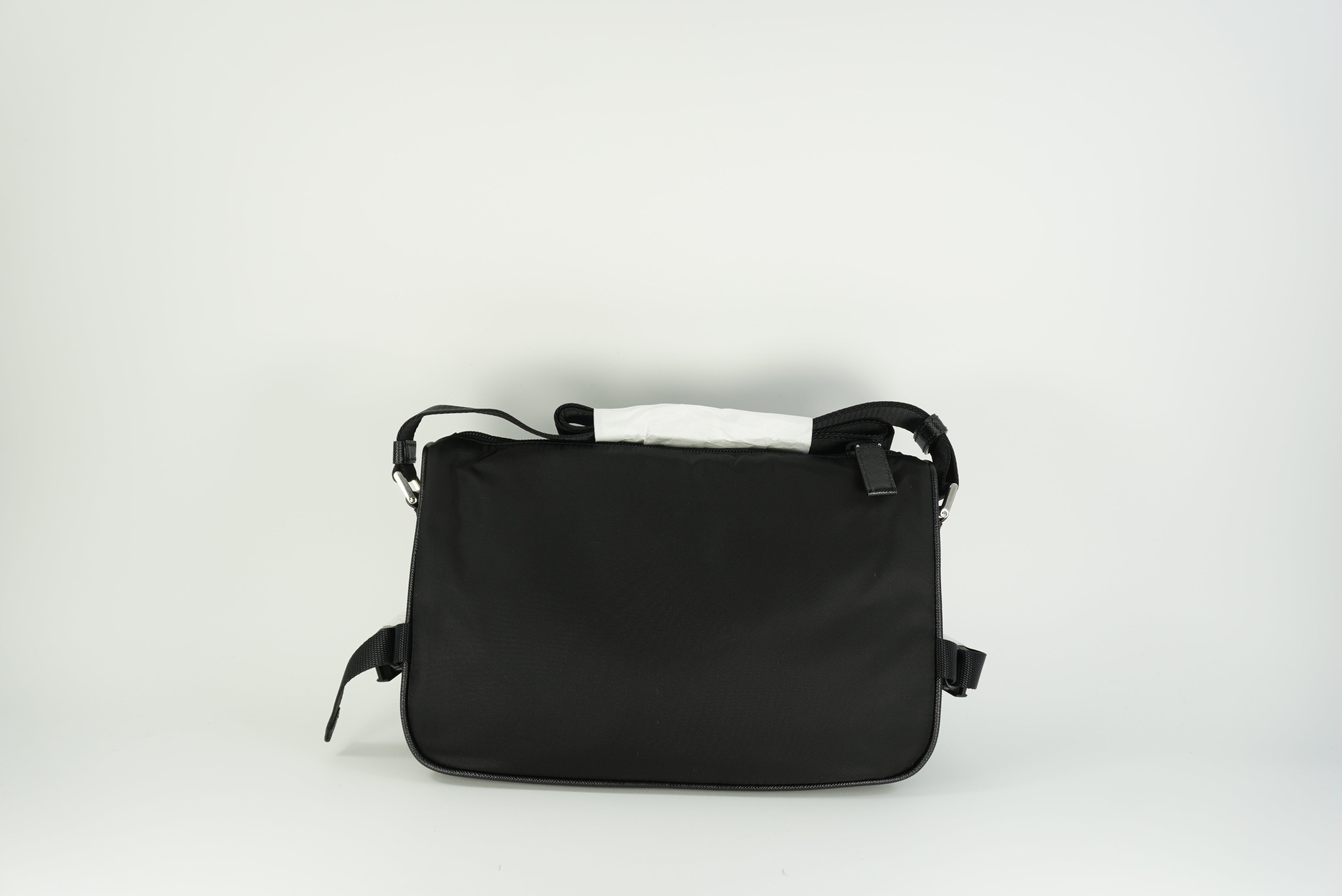 PRADA Medium Re-Nylon and Saffiano leather shoulder bag New Season Men's
