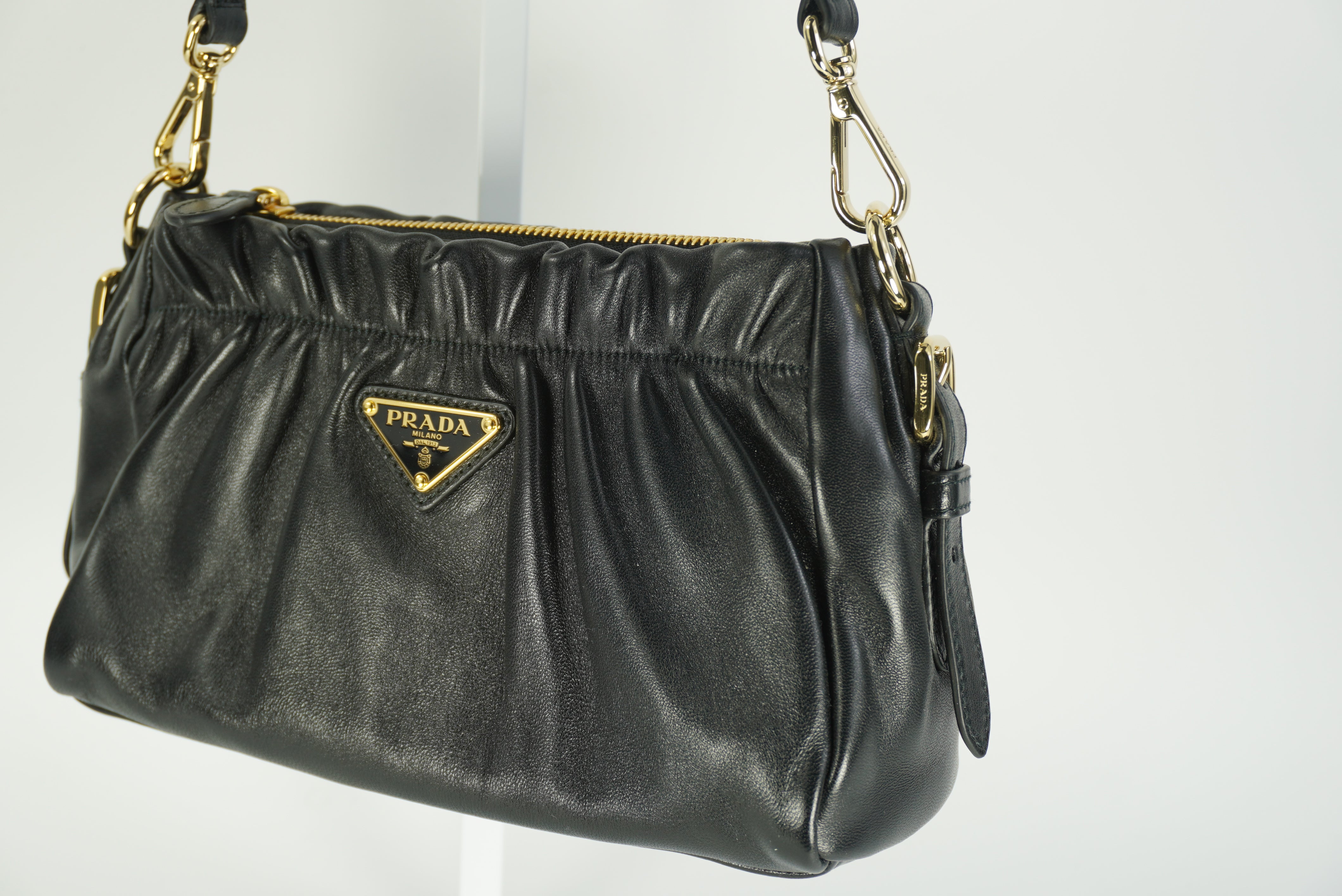 PRADA Prada Triangle-Logo Shoulder Bag
