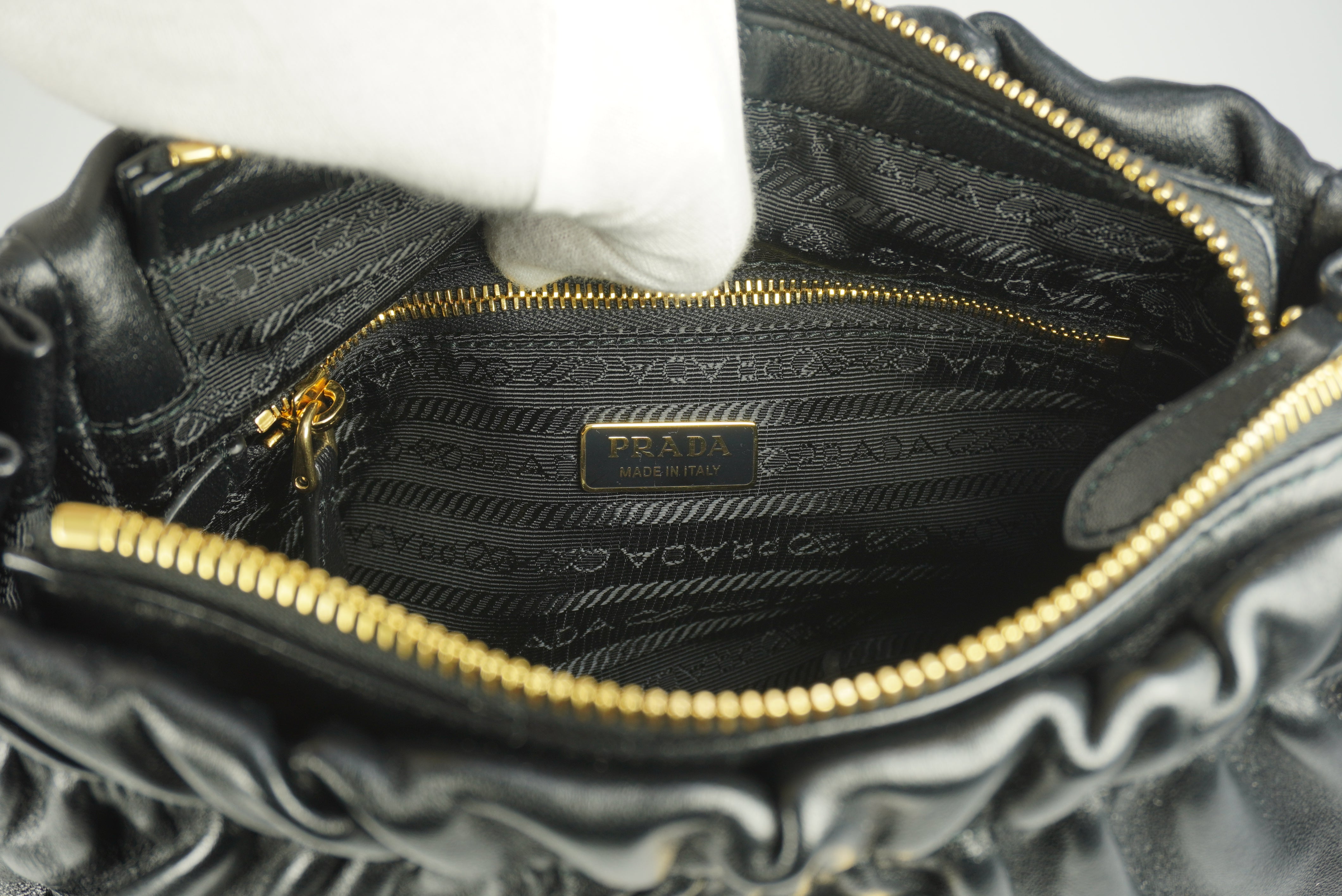 PRADA Prada Triangle-Logo Shoulder Bag