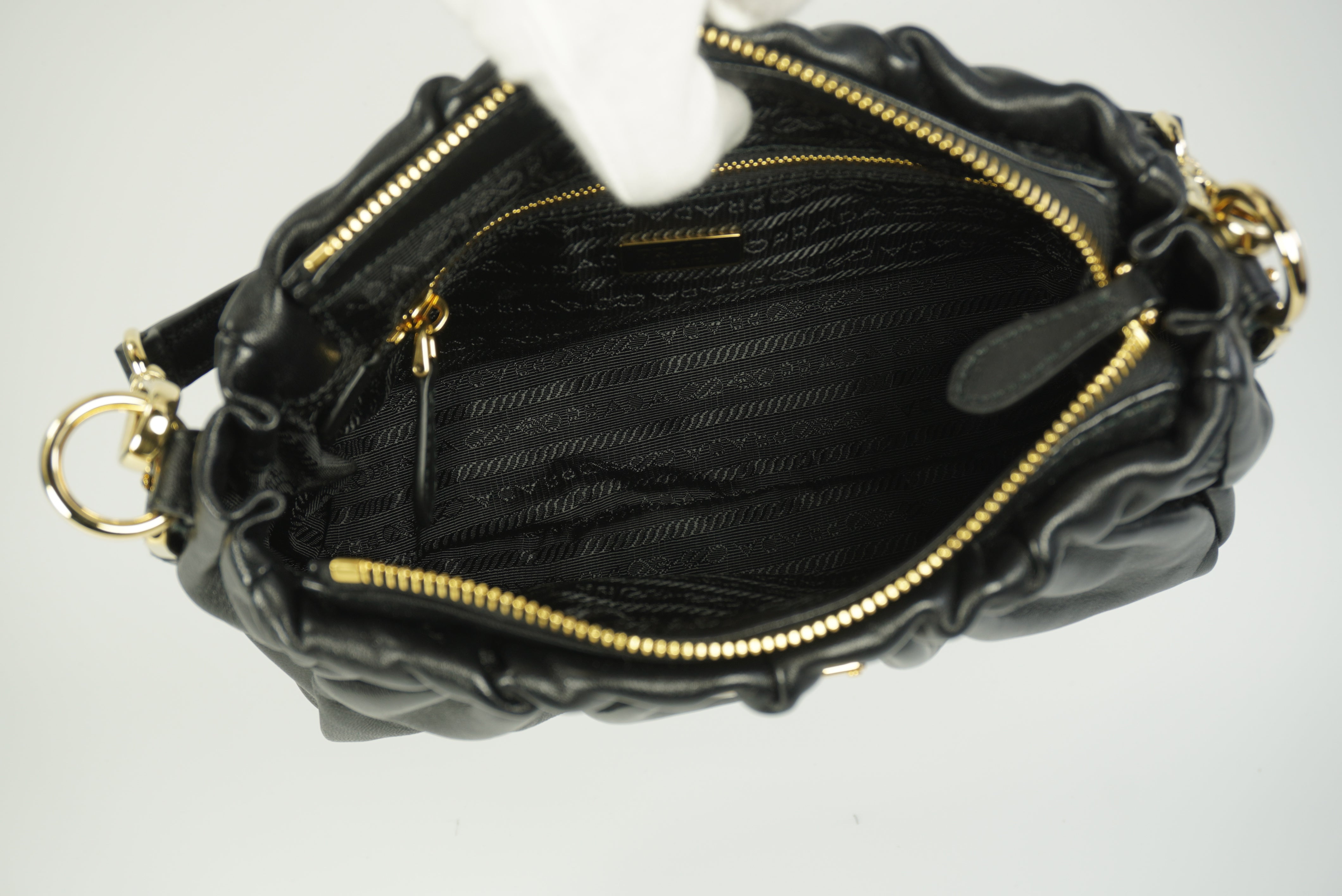 PRADA Prada Triangle-Logo Shoulder Bag