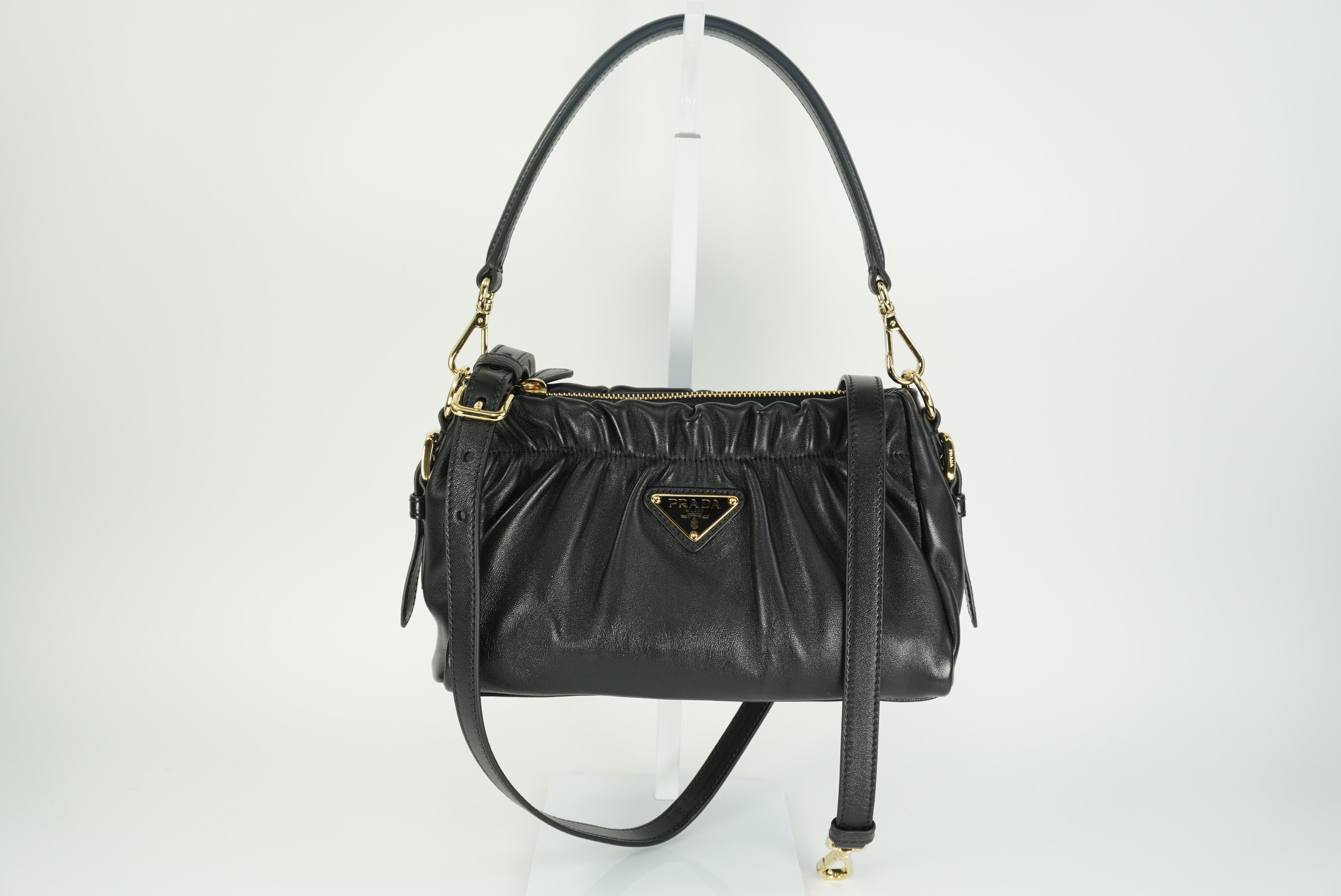 PRADA Prada Triangle-Logo Shoulder Bag