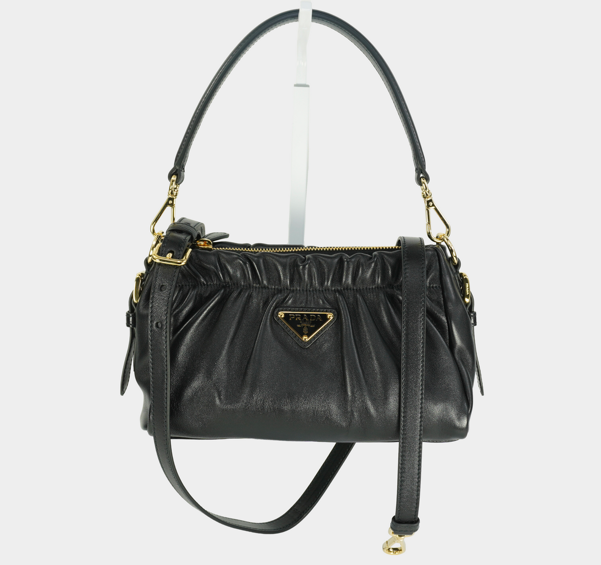 PRADA Prada Triangle-Logo Shoulder Bag